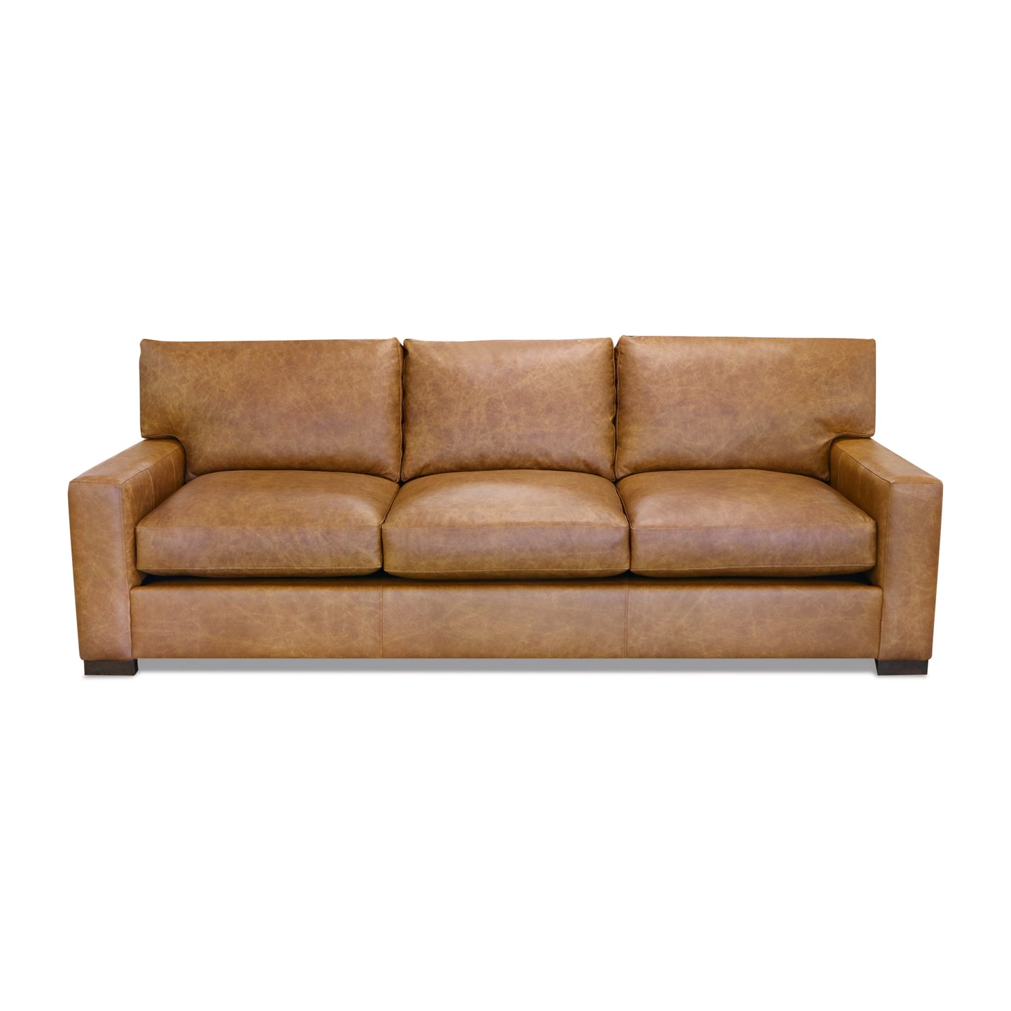 Briar 102" Leather Sofa | Canyon Tan