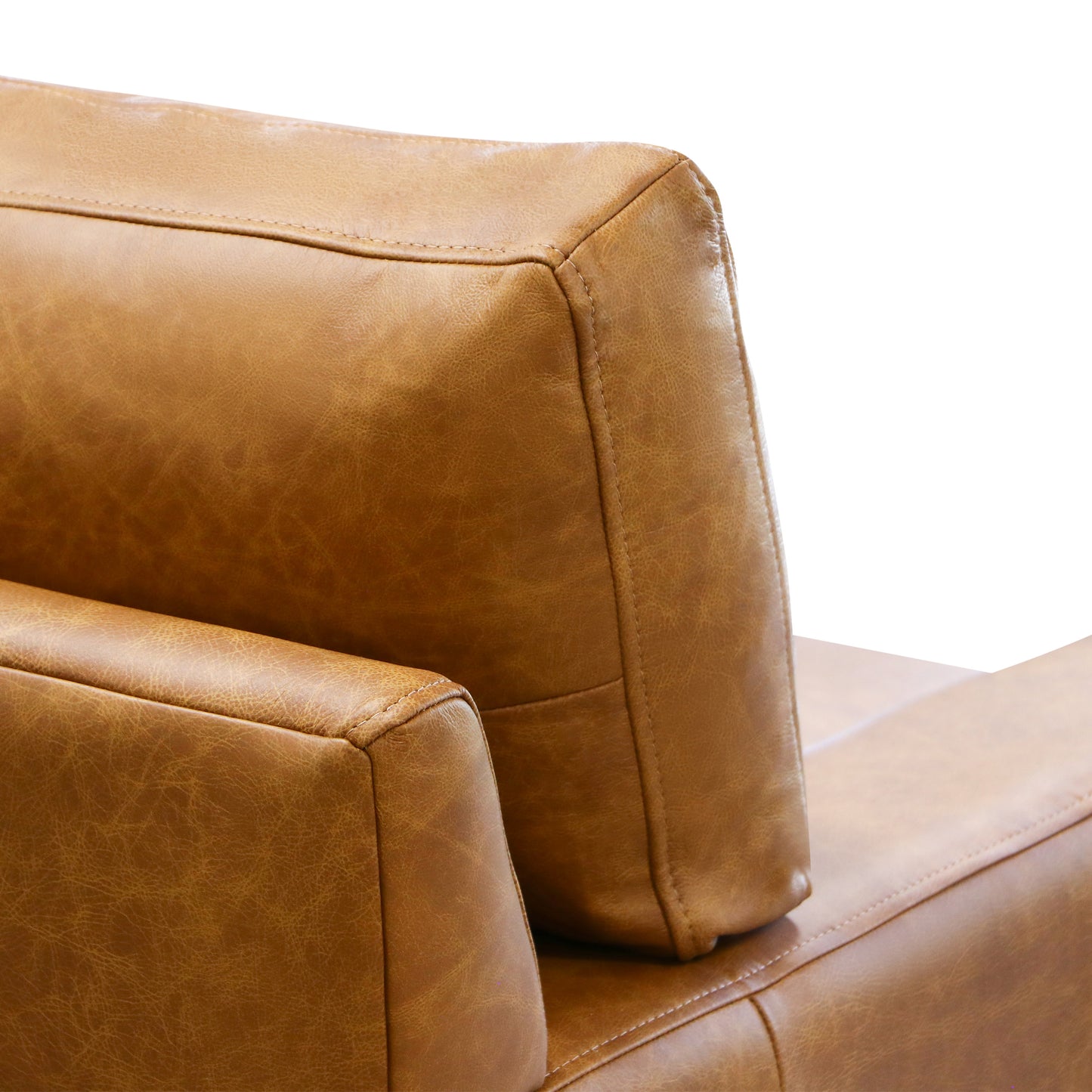 Briar 102" Leather Sofa | Canyon Tan