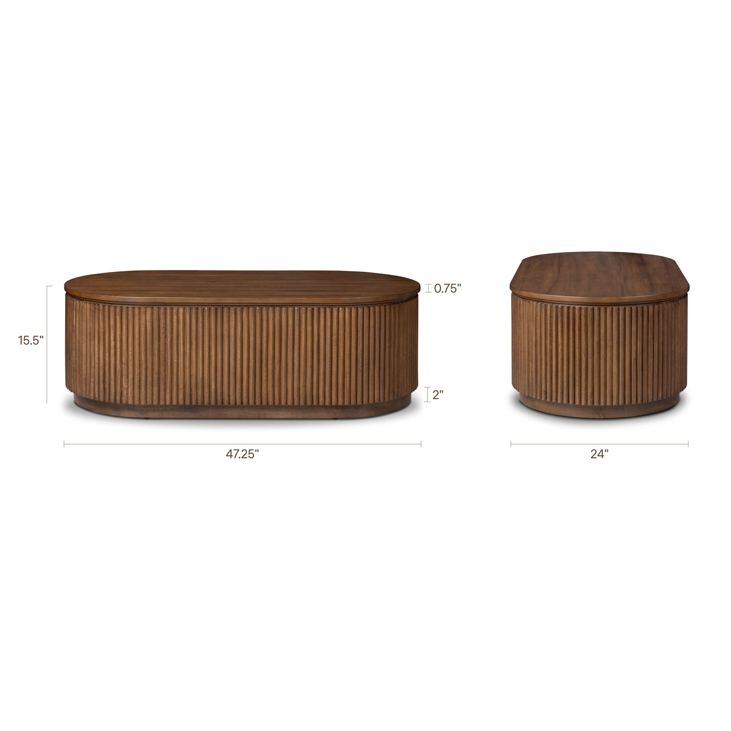 Taro Lift-Top Coffee Table | Walnut Acacia 