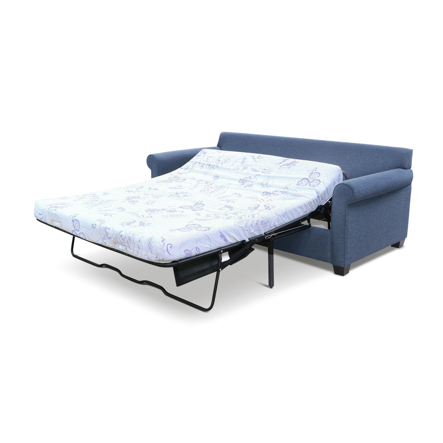 Riverton 85" Convertible Pull-Out Sofa Bed | Denim Blue