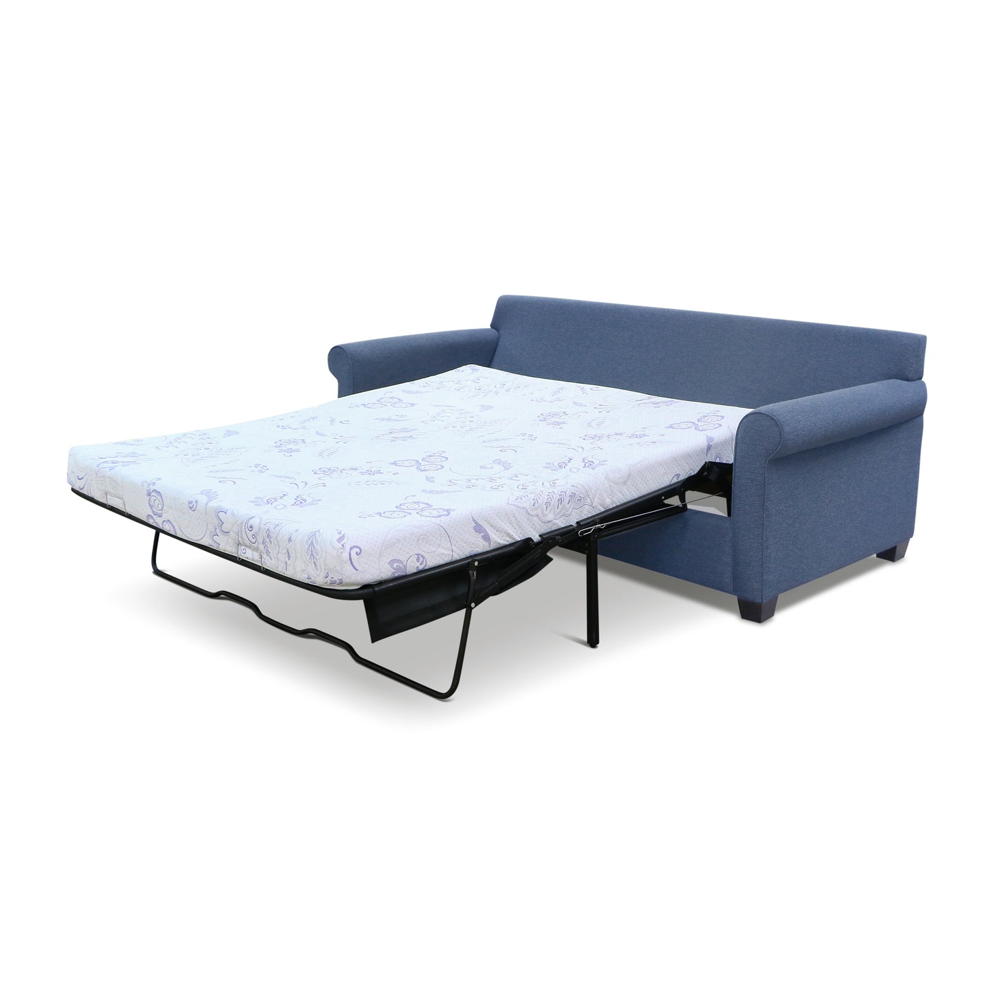 Riverton 85" Convertible Pull-Out Sofa Bed | Denim Blue