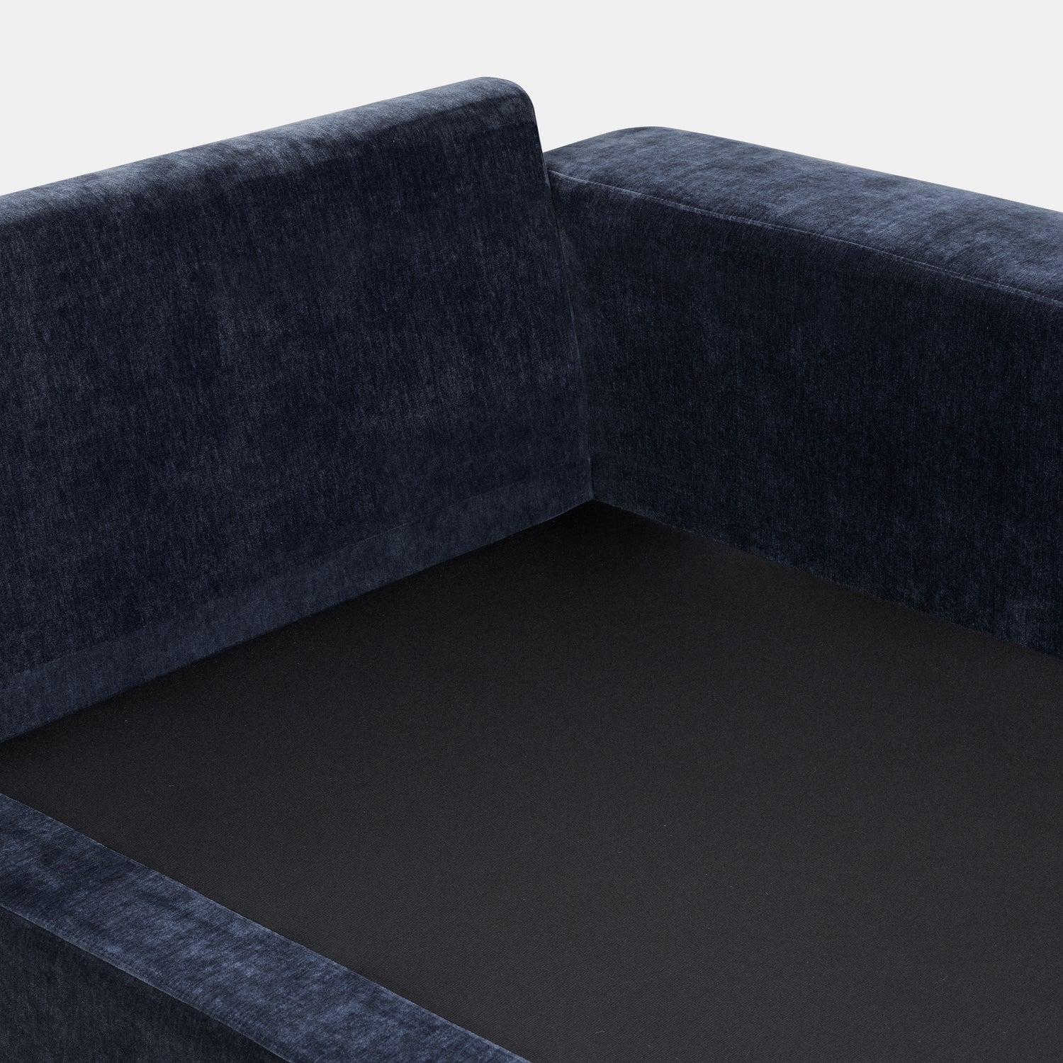 Malaga Right-Facing Sectional Sofa | Mystic Blue 
