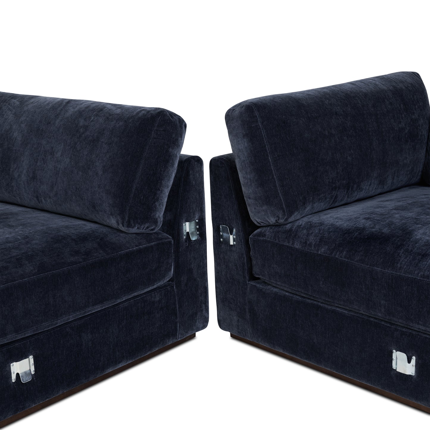 Malaga Right-Facing Sectional Sofa | Mystic Blue