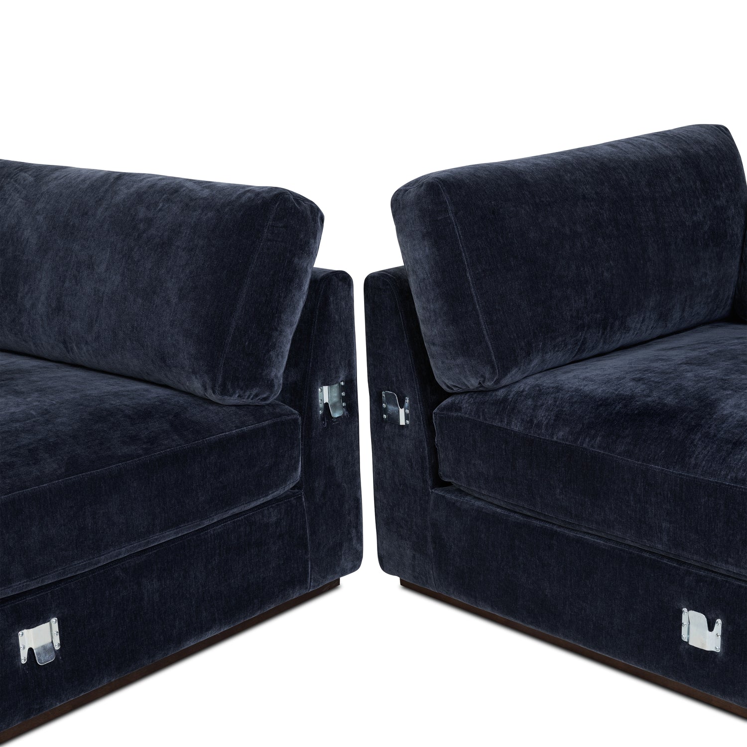 Malaga Right-Facing Sectional Sofa | Mystic Blue 