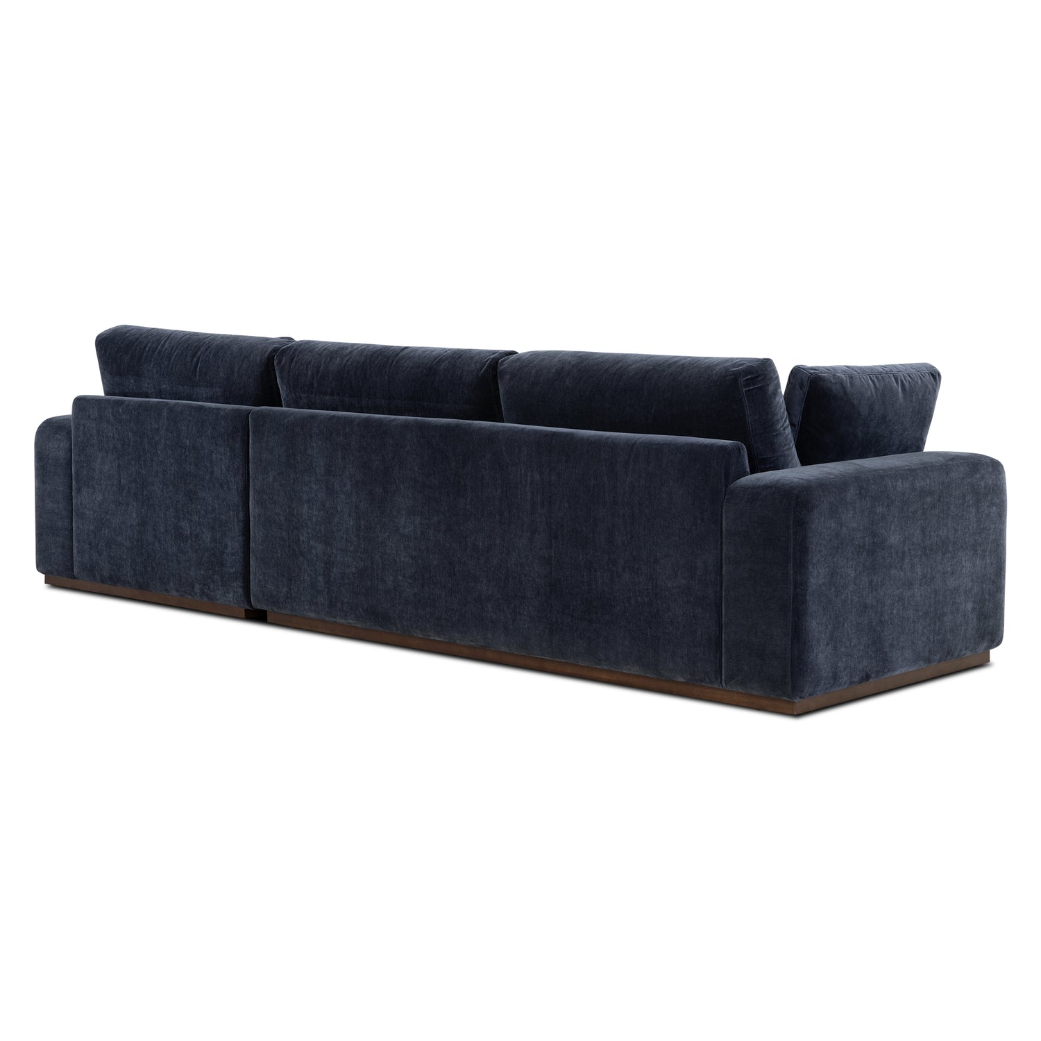Malaga Right-Facing Sectional Sofa | Mystic Blue 