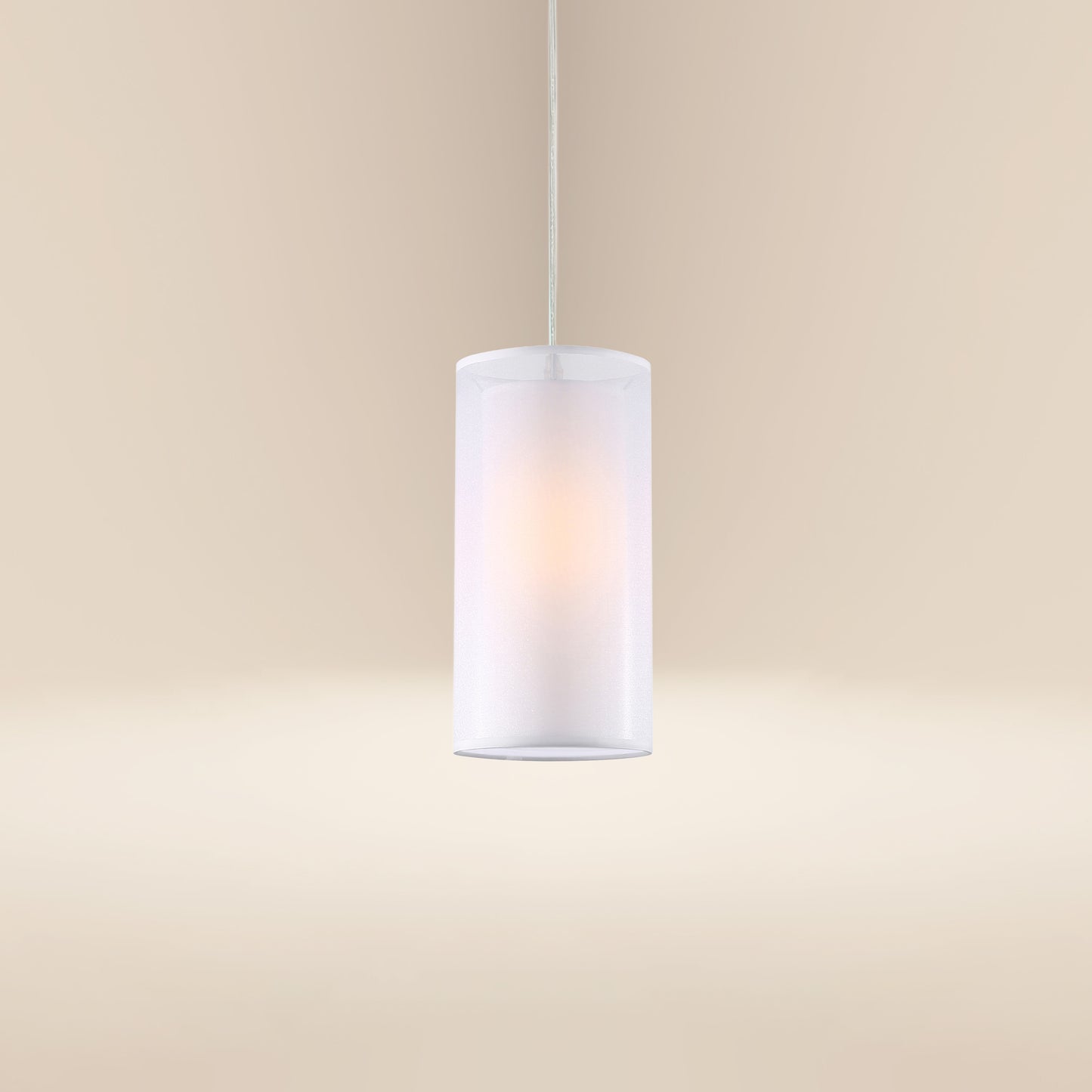 Medio White Inner Pendant | White