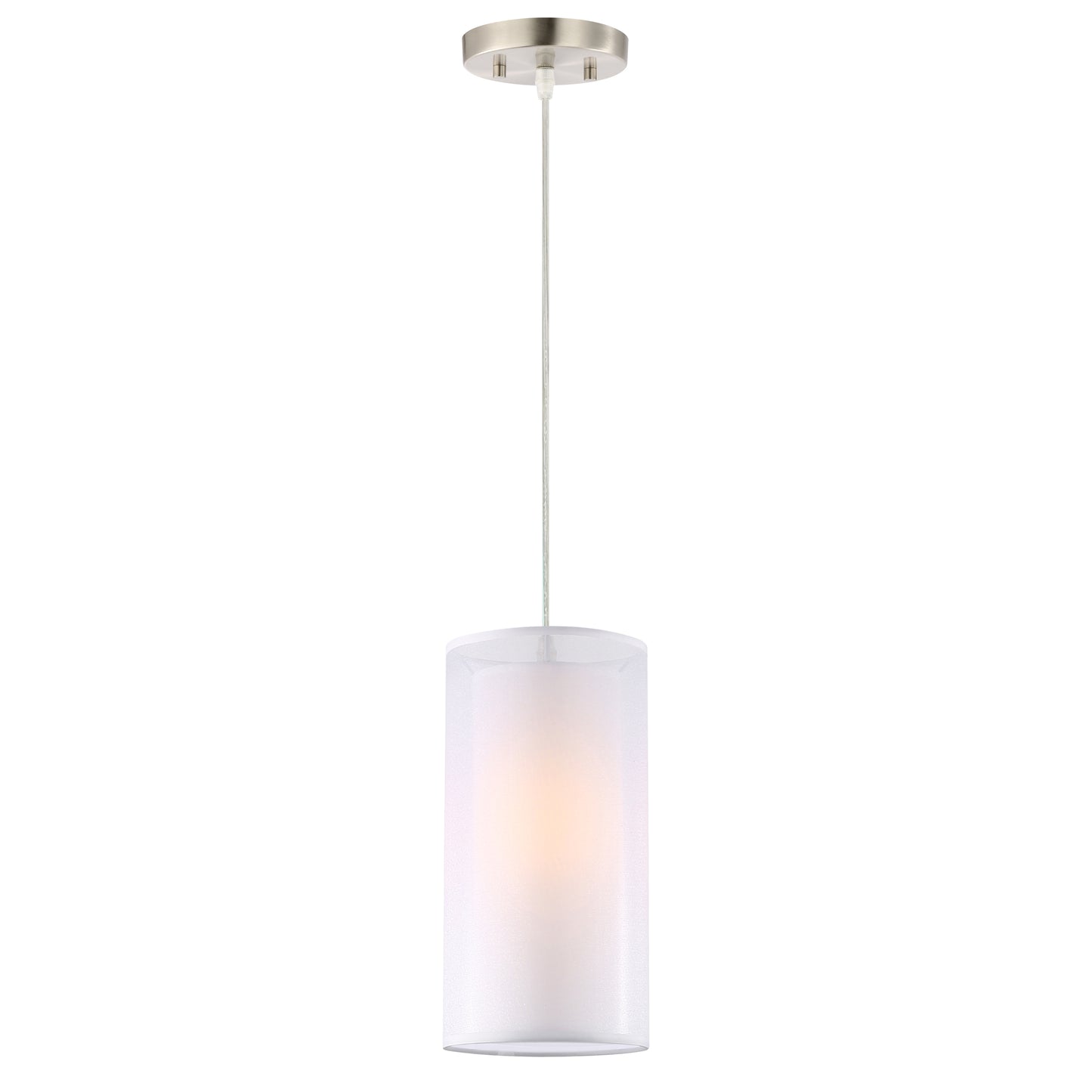 Medio White Inner Pendant | White