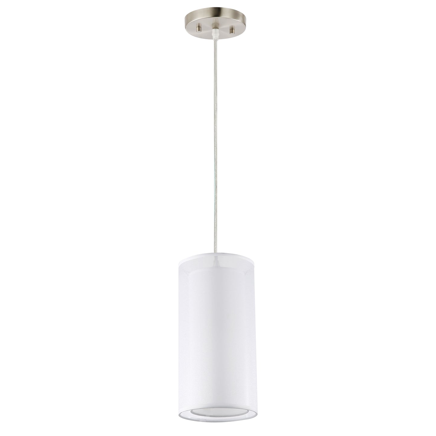 Medio White Inner Pendant | White