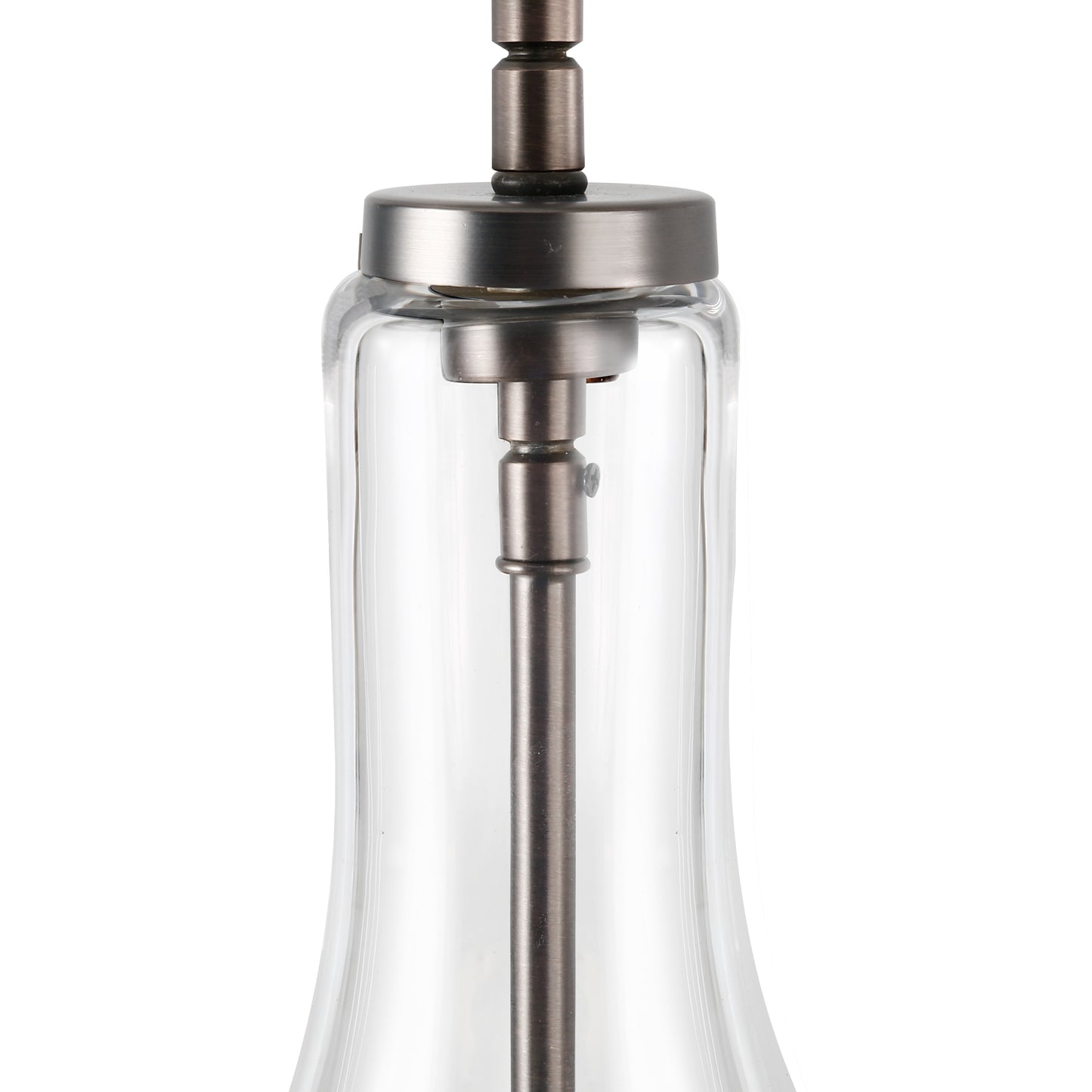 Modena 3-Light Island Light | Modern Bronze/Clear