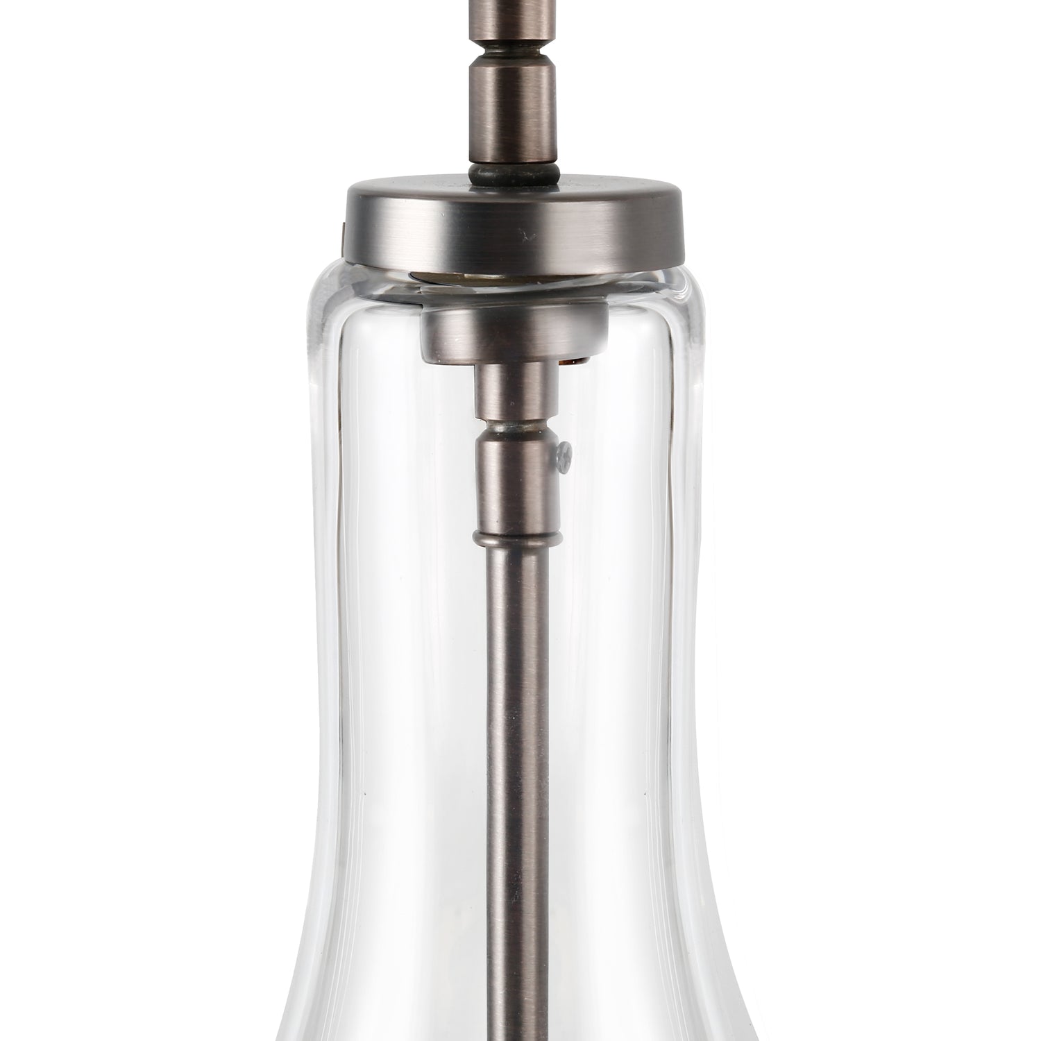 Modena 3-Light Island Light | Modern Bronze/Clear 