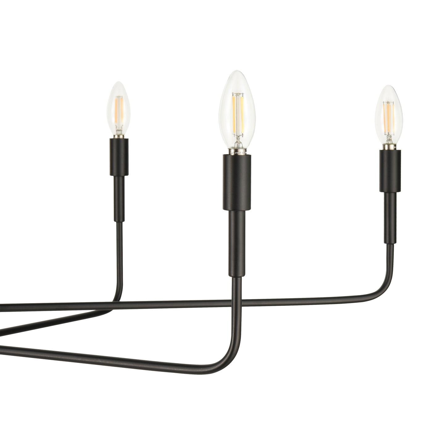 Bella 8-Light Chandelier | Black