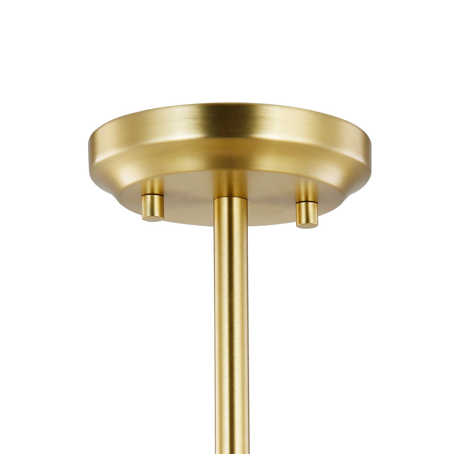 Chambery 6-Light Chandelier | Brushed Brass/Clear