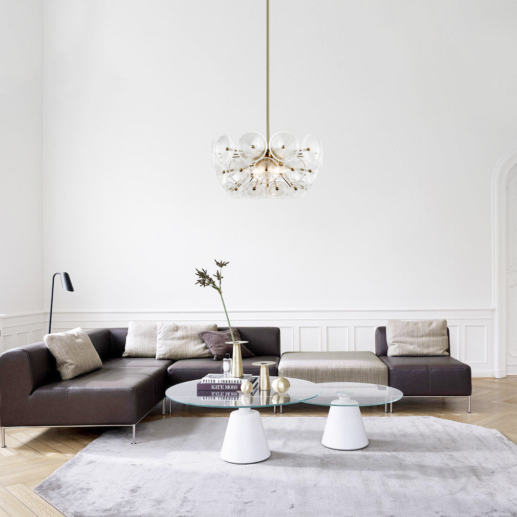 Chambery 6-Light Chandelier | Brushed Brass/Clear lifestyle_image