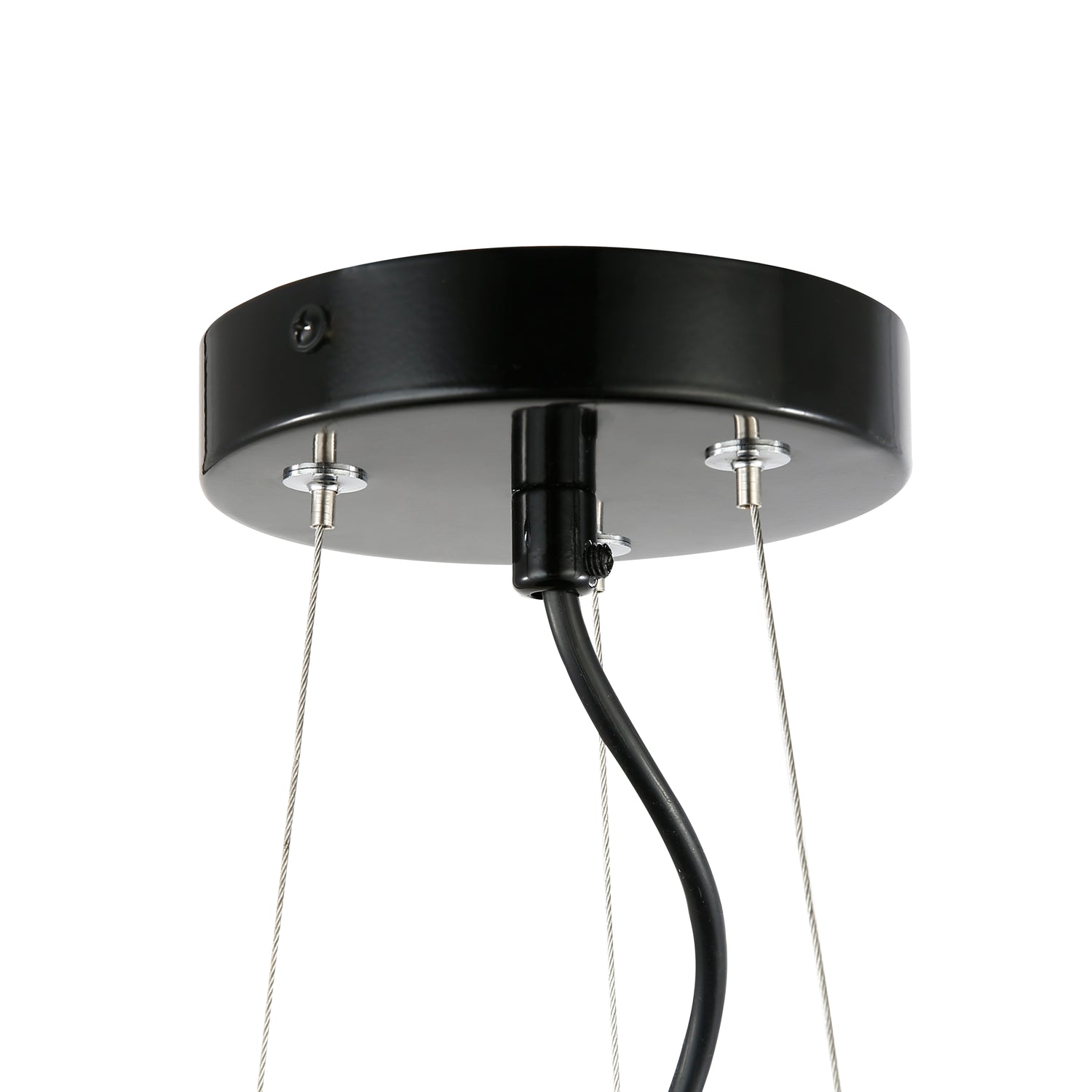 Enzo Pendant Light | Black/Clear 