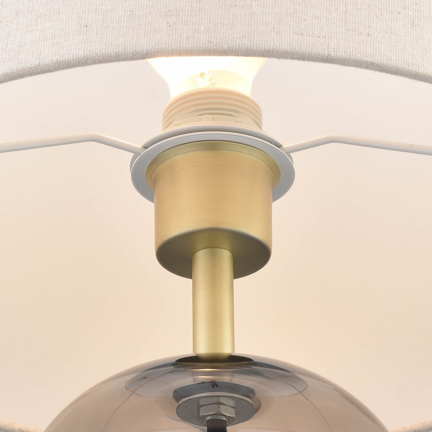 Milan Table Lamp | Smokey