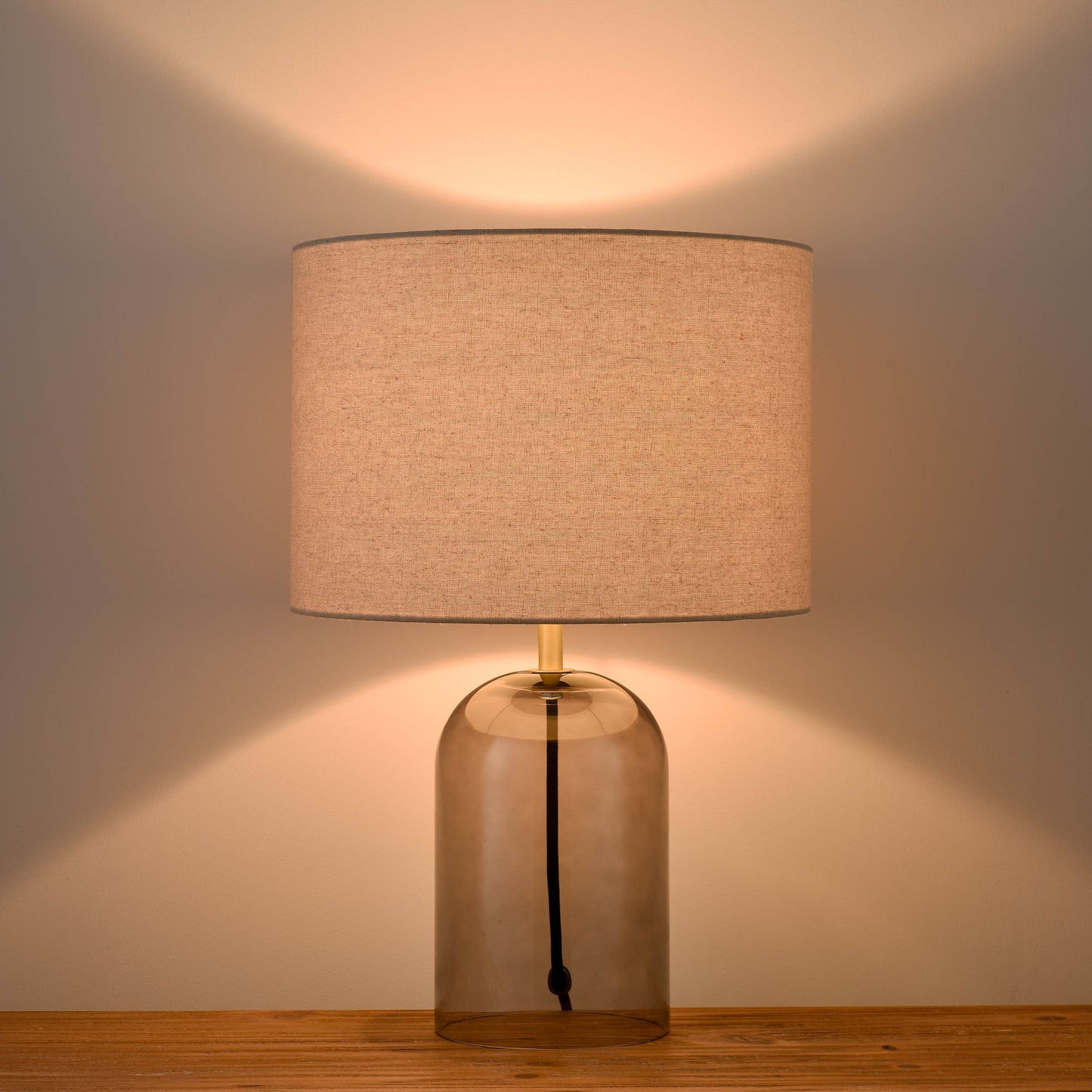 Milan Table Lamp | Smokey