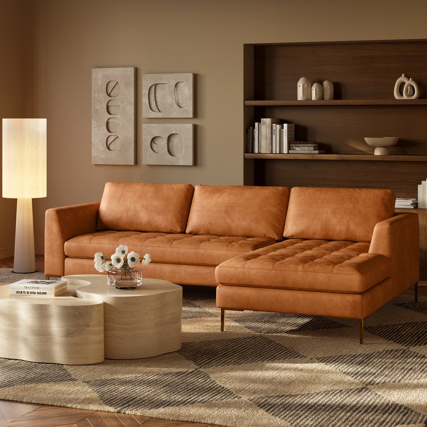 Kobe Floor Lamp | Natural