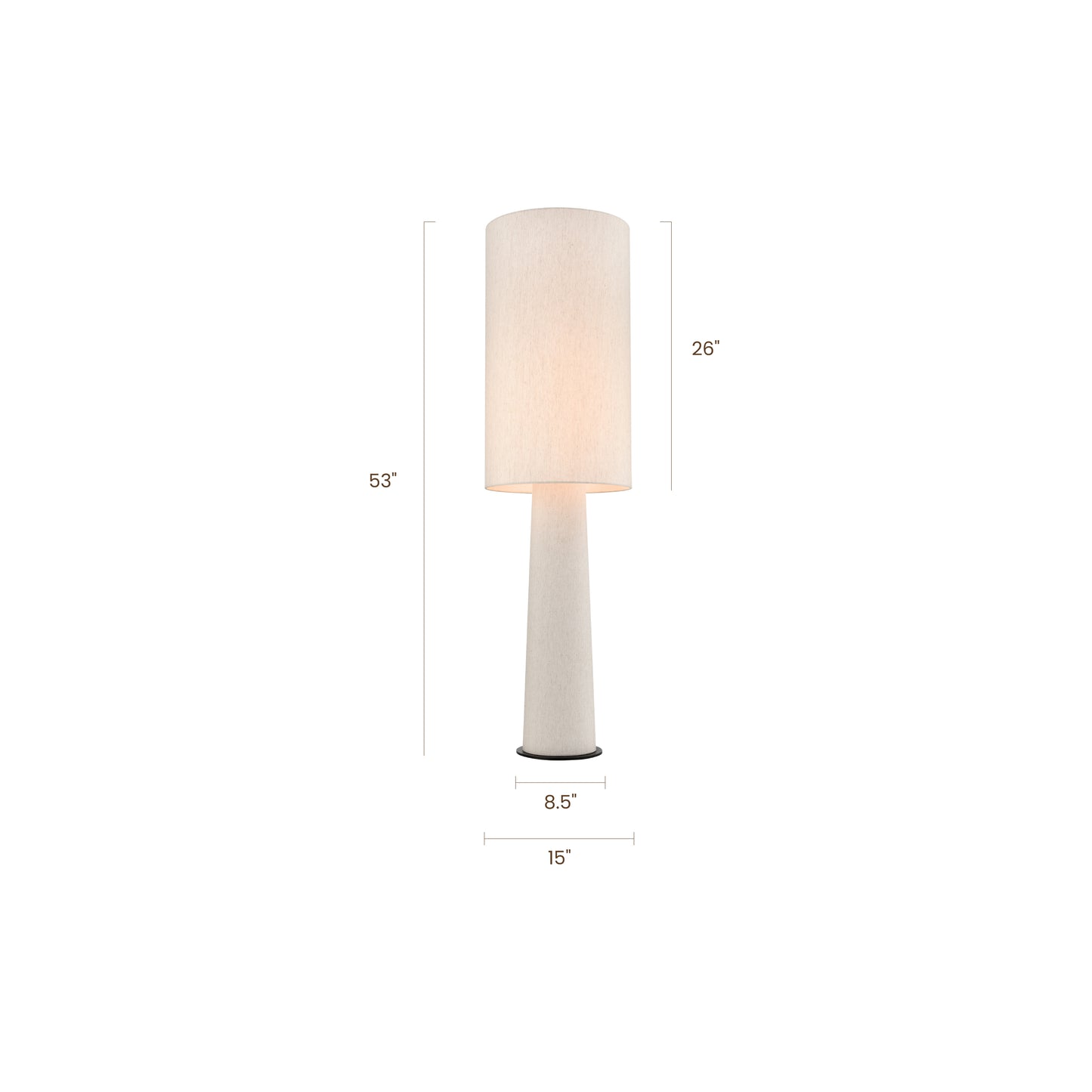 Kobe Floor Lamp | Natural