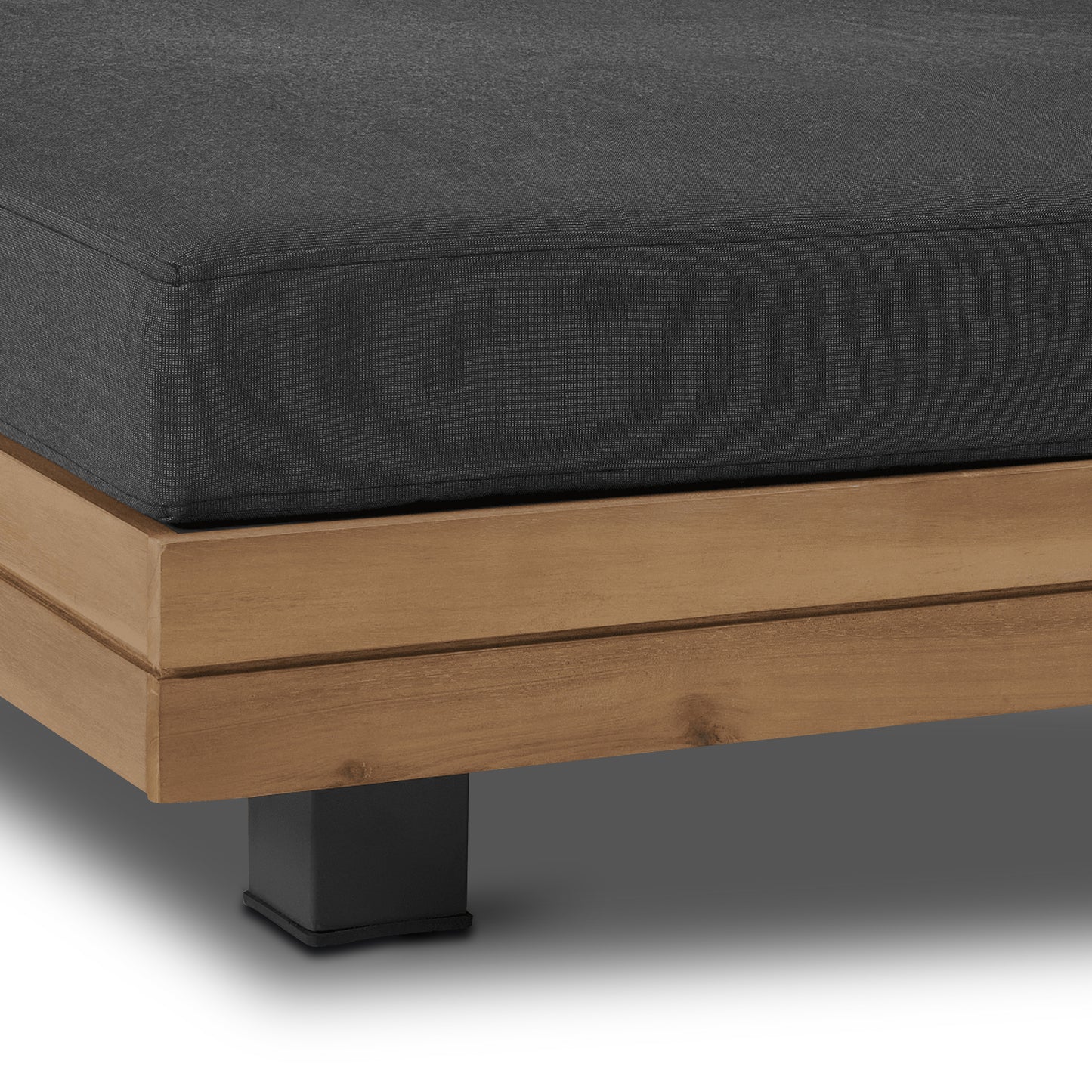 Celenza Modular Corner Sectional Set with Coffee Table | Dark Grey
