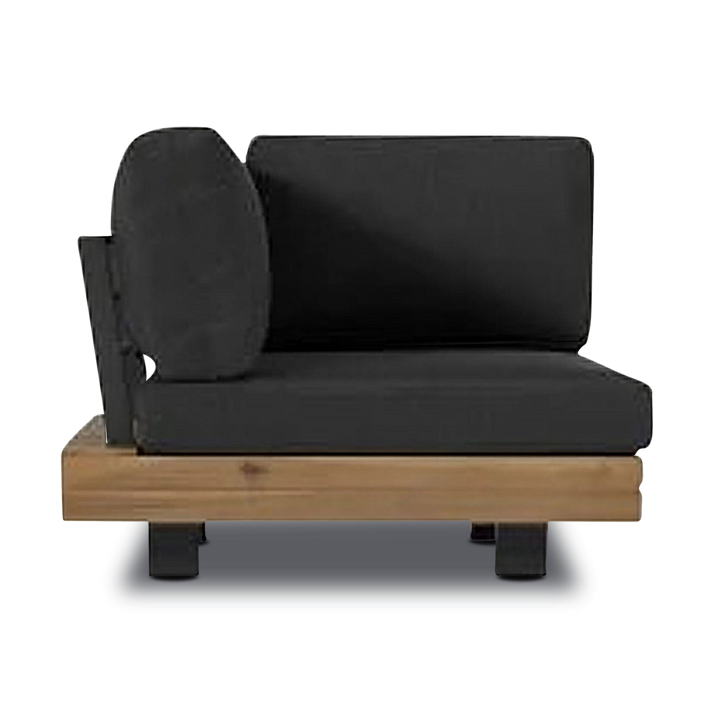 Celenza Modular Corner Sectional Set with Coffee Table | Dark Grey