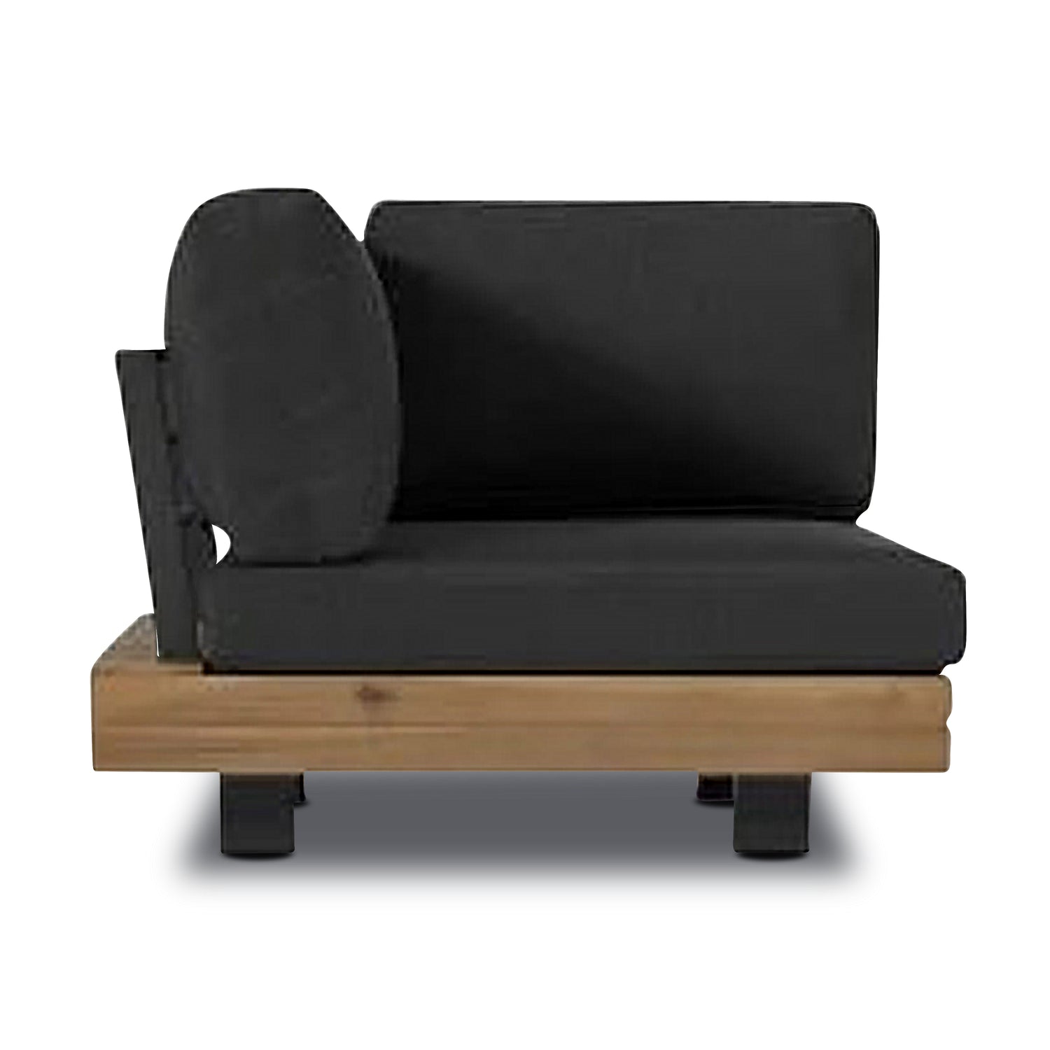Celenza Modular Corner Sectional Set with Coffee Table | Dark Grey 