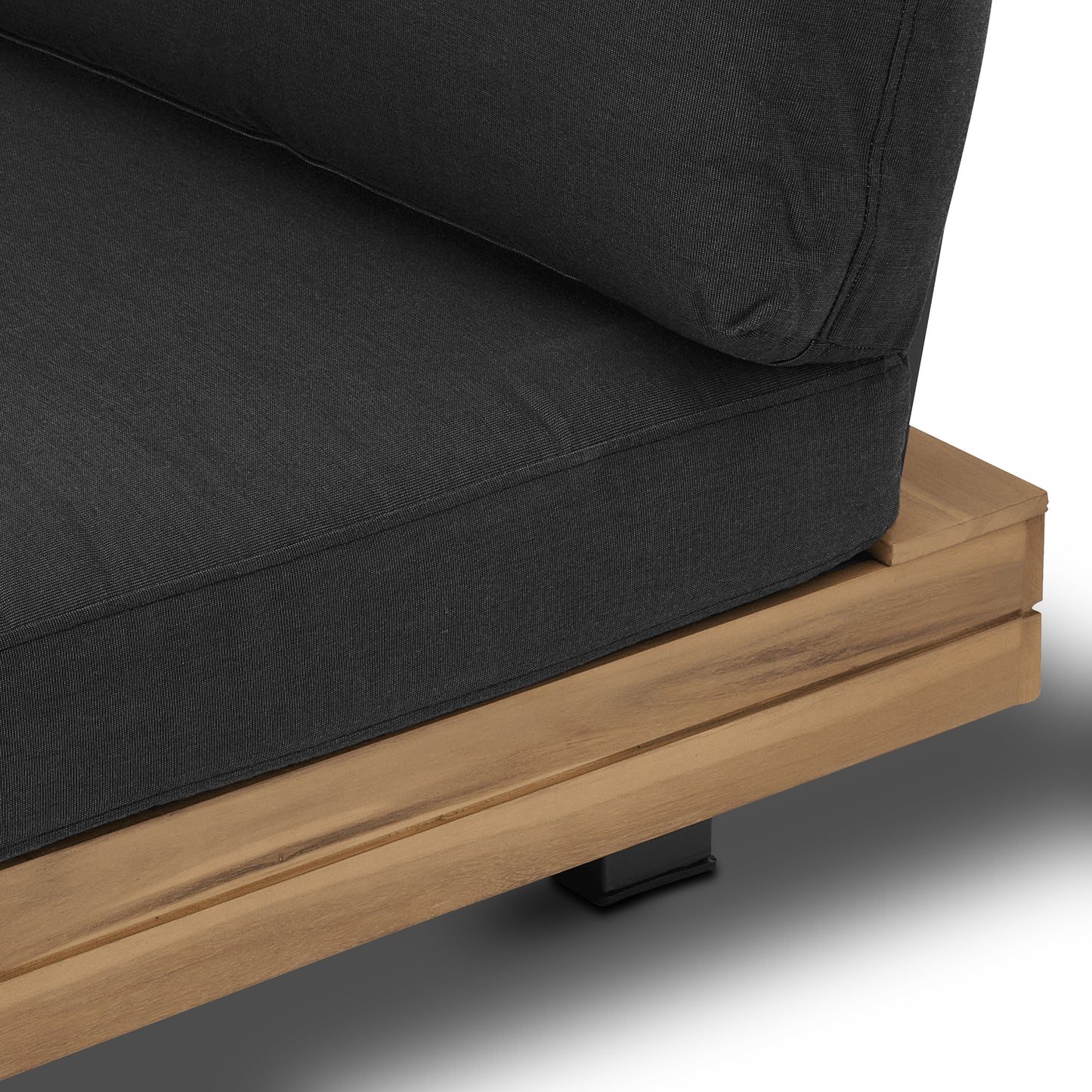 Celenza Modular Corner Sectional Set with Coffee Table | Dark Grey