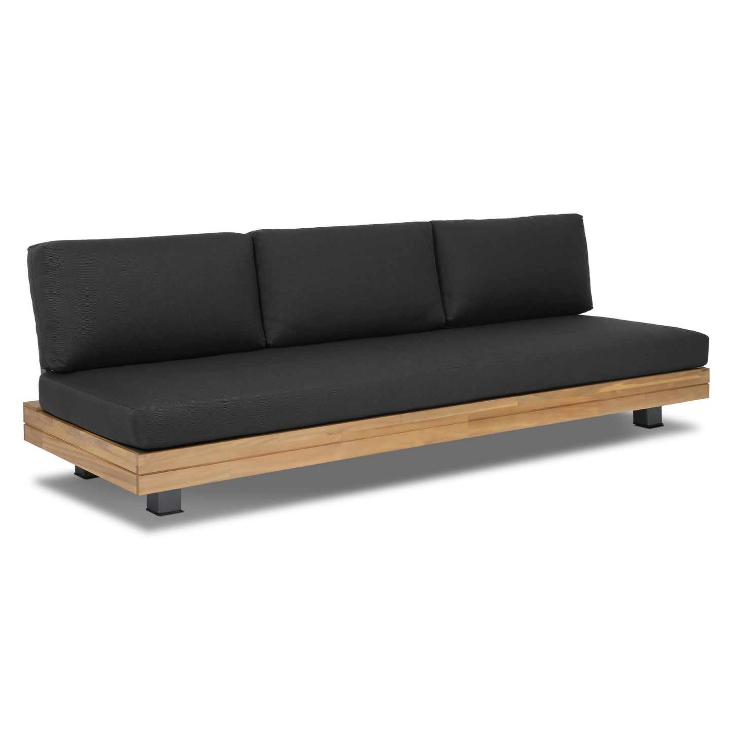 Celenza 3 Seat Sofa Bench | Dark Grey