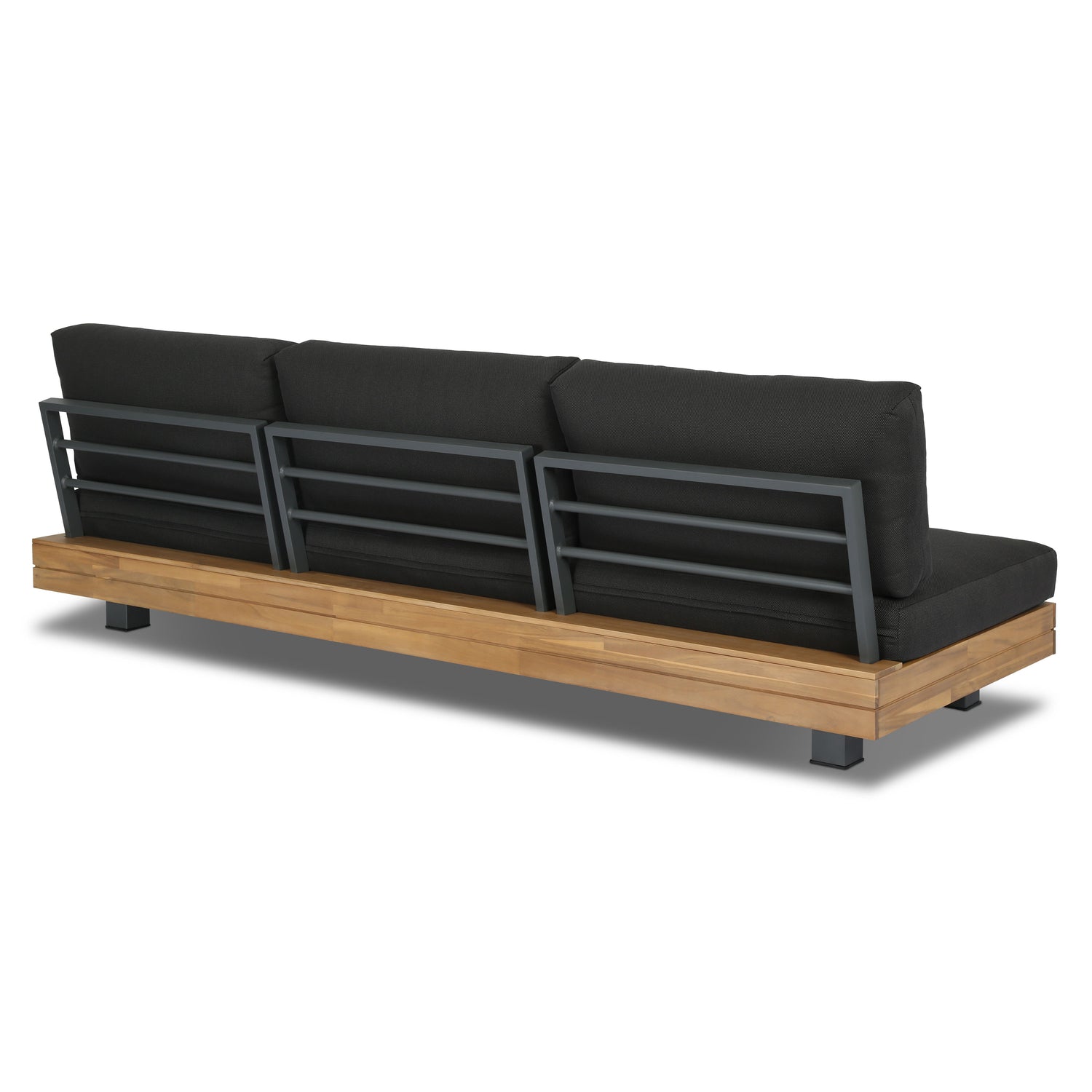 Celenza 3 Seat Sofa Bench | Dark Grey 