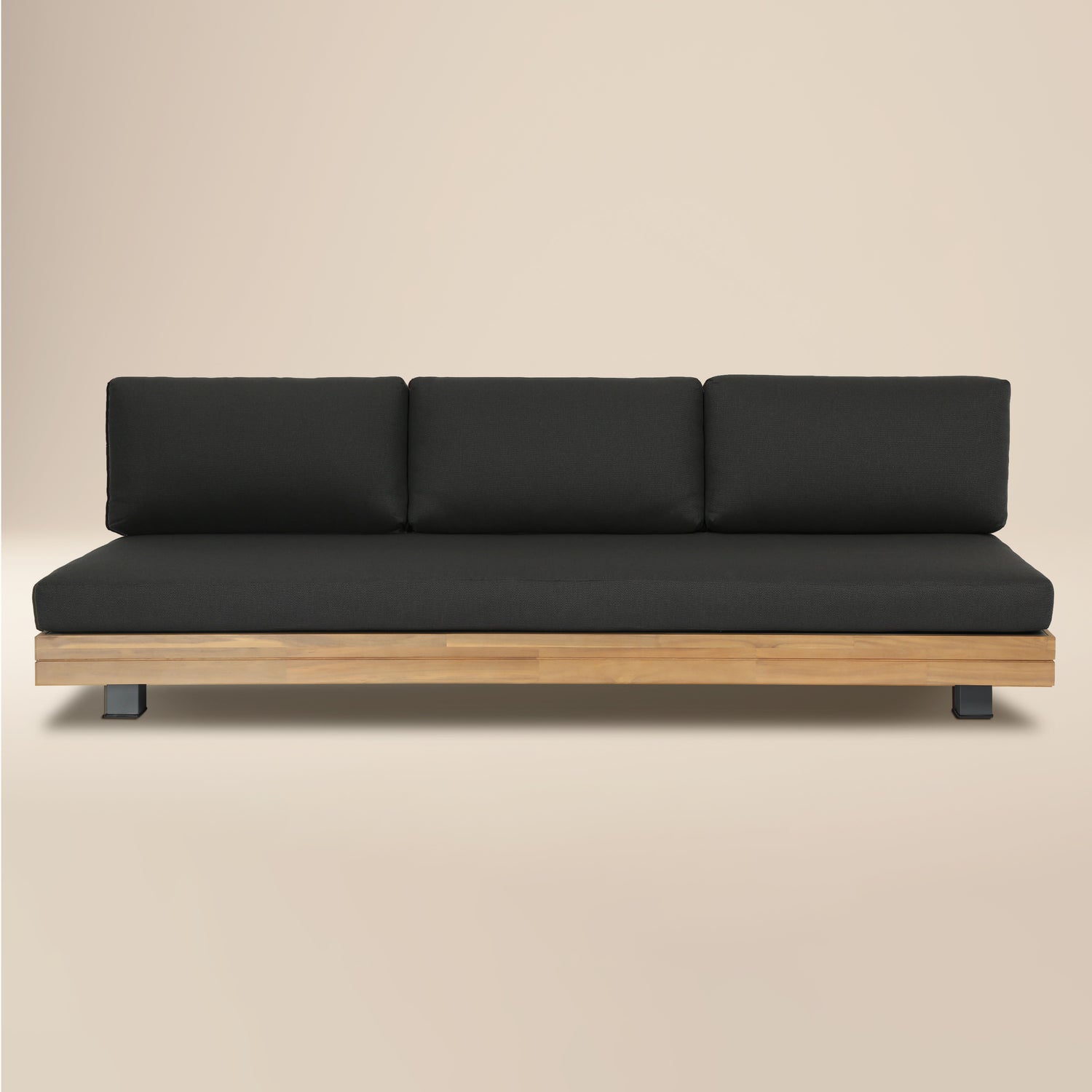 Celenza 3 Seat Sofa Bench | Dark Grey 