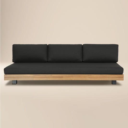 Celenza 3 Seat Sofa Bench | Dark Grey
