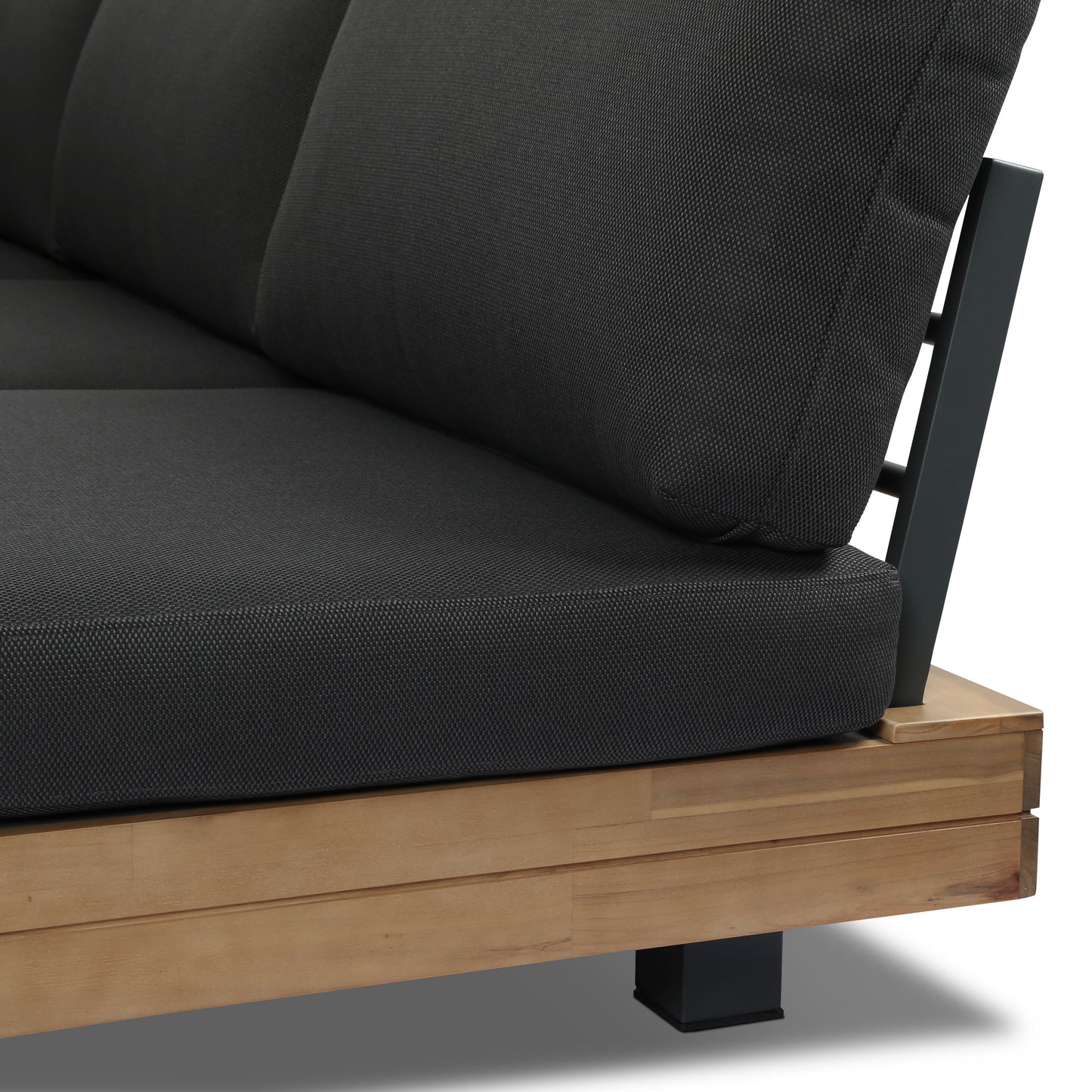 Celenza 3 Seat Sofa Bench | Dark Grey