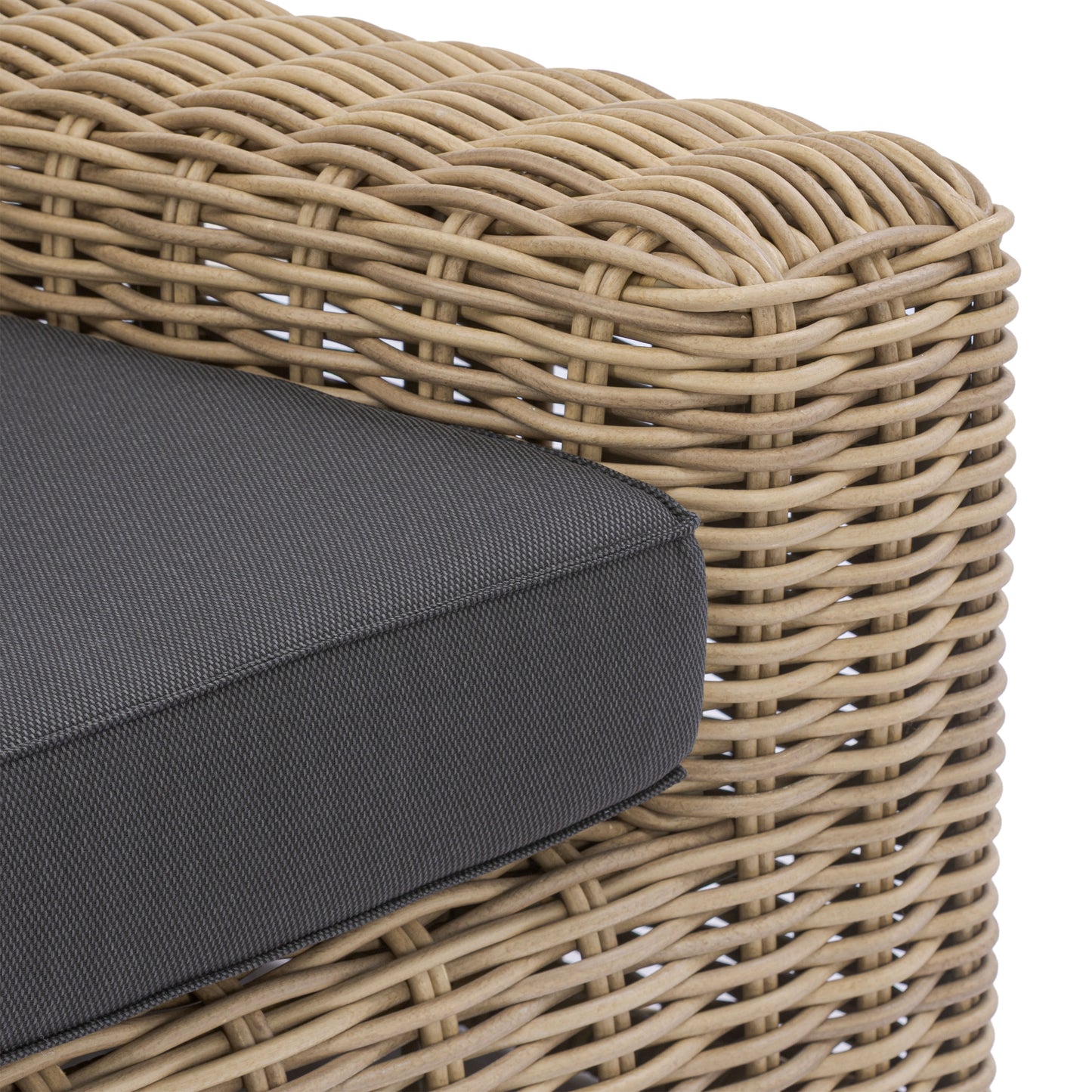 Puglia 3 Seat Sofa | Dark Grey