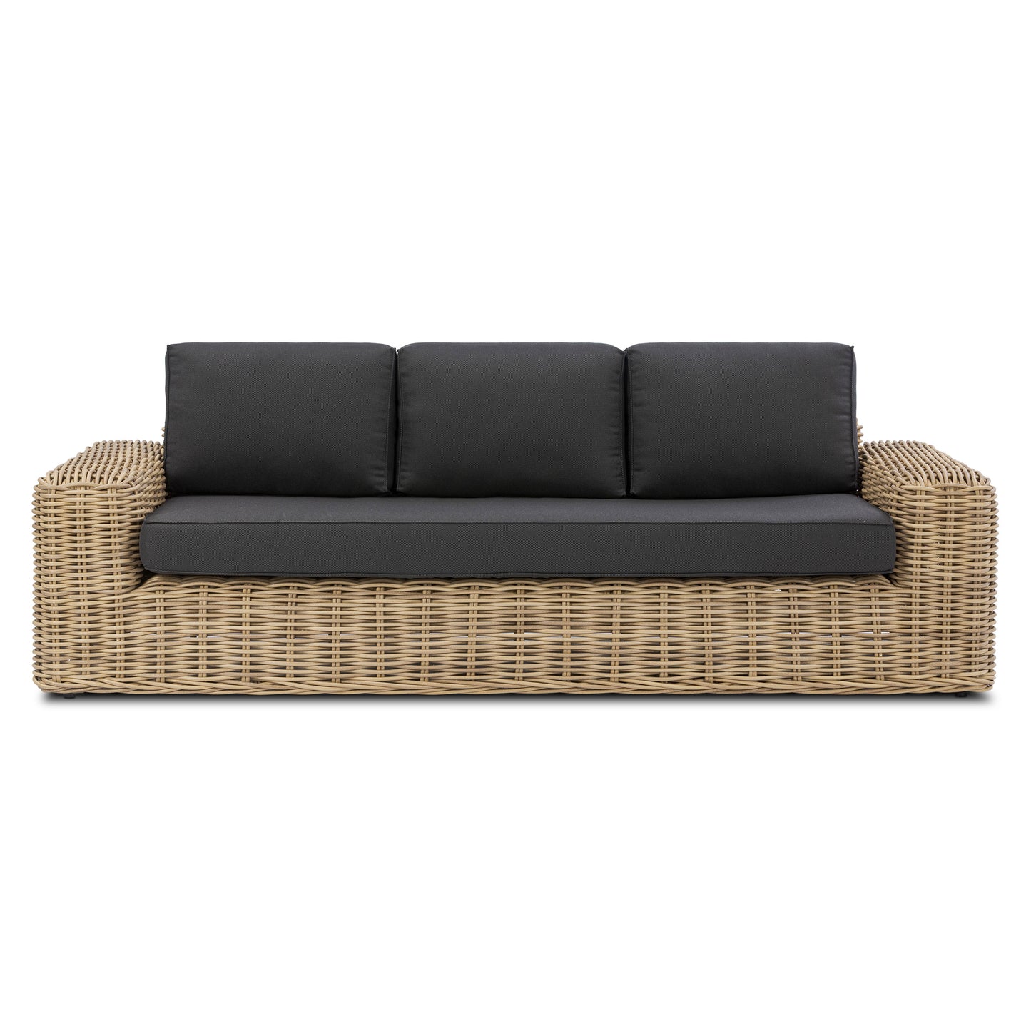 Puglia 3 Seat Sofa | Dark Grey
