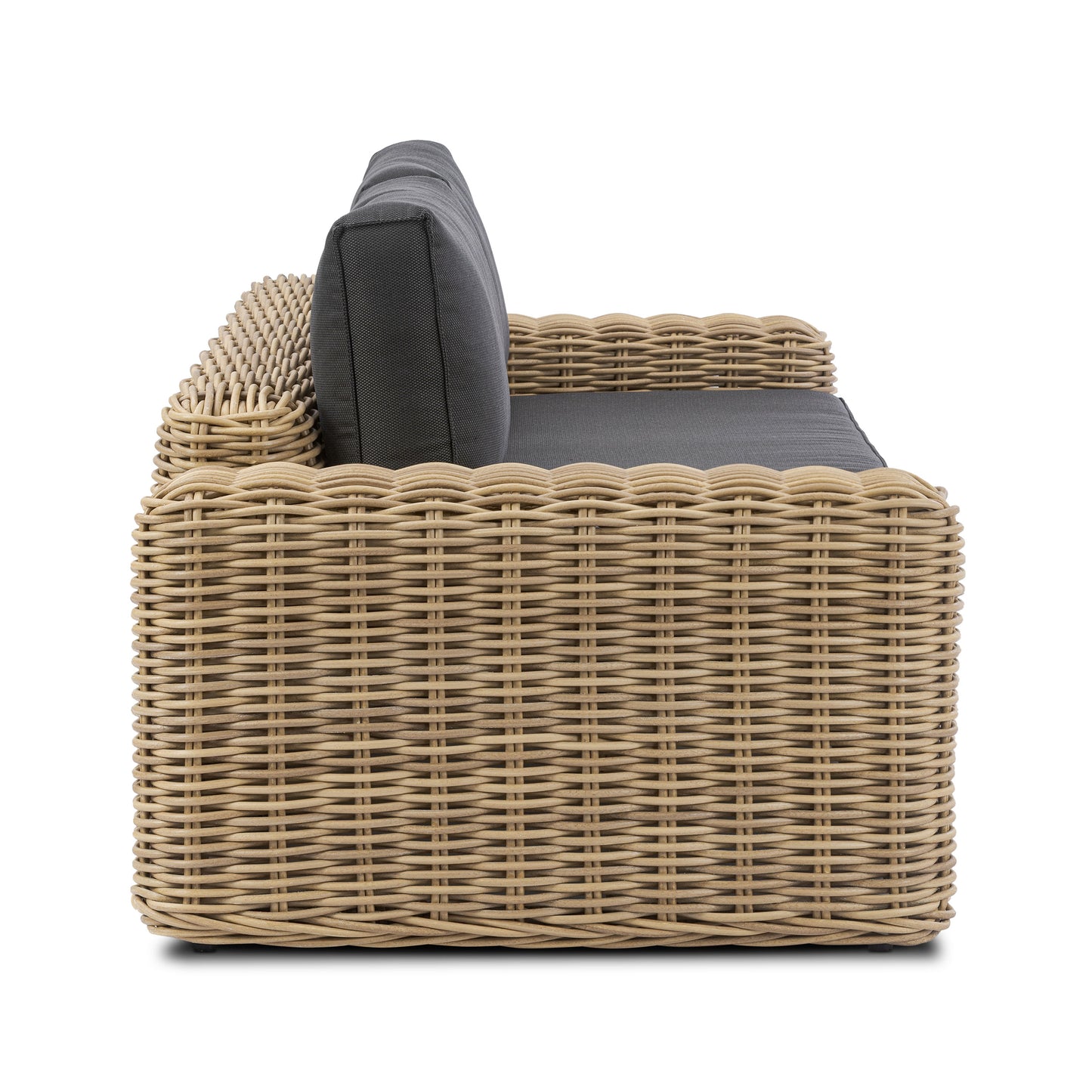 Puglia 3 Seat Sofa | Dark Grey