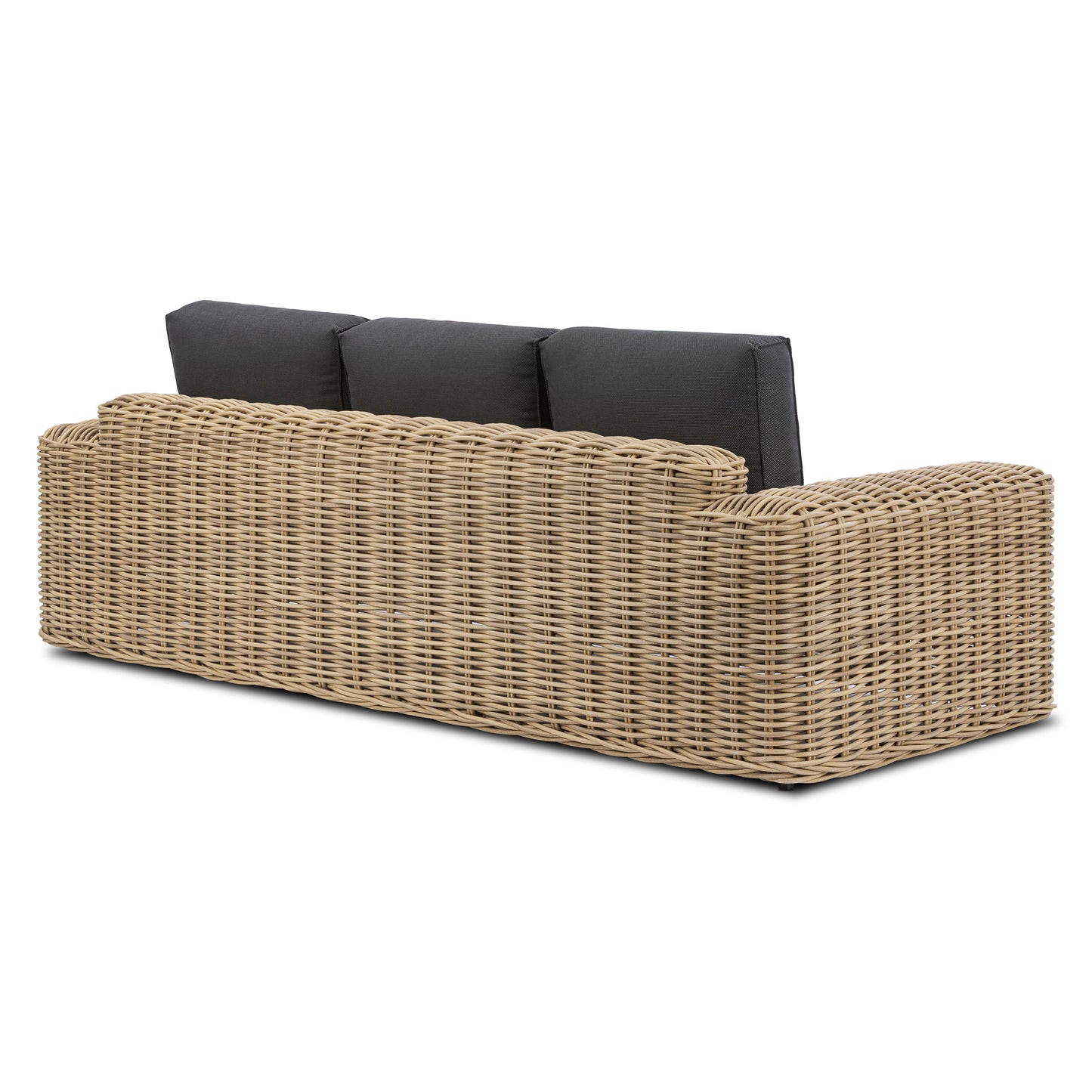 Puglia 3 Seat Sofa | Dark Grey