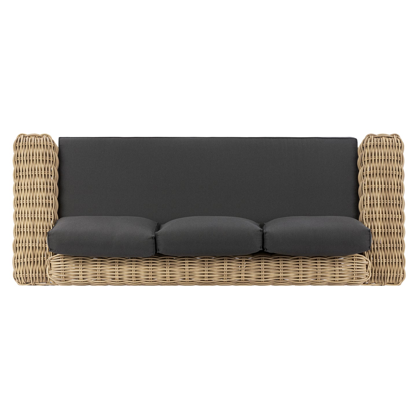 Puglia 3 Seat Sofa | Dark Grey