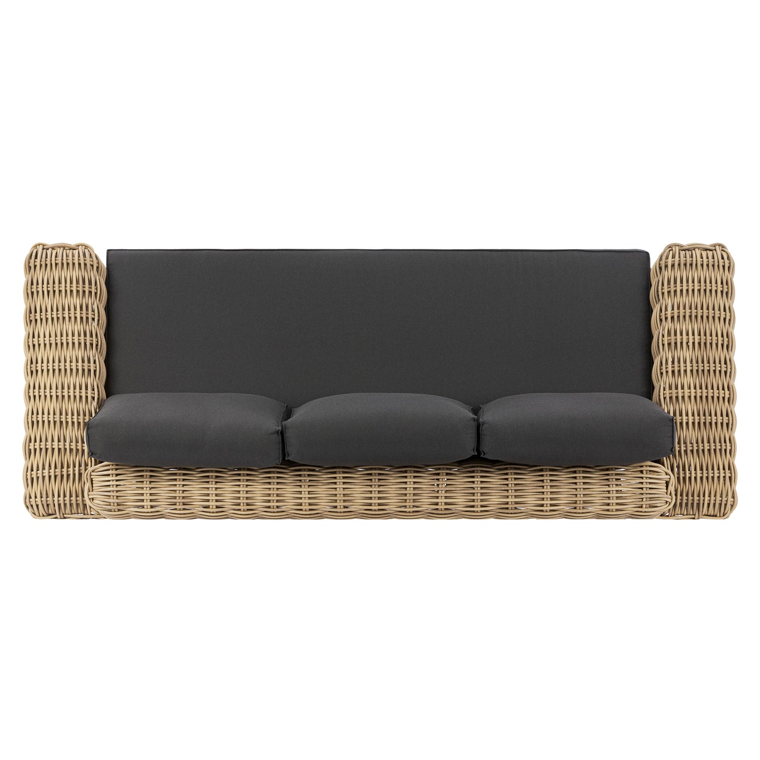 Puglia 3 Seat Sofa | Dark Grey 