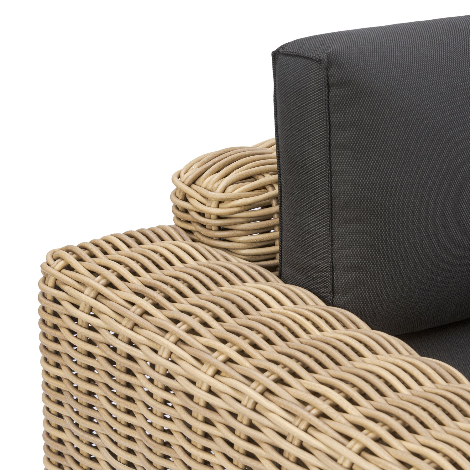 Puglia 3 Seat Sofa | Dark Grey 