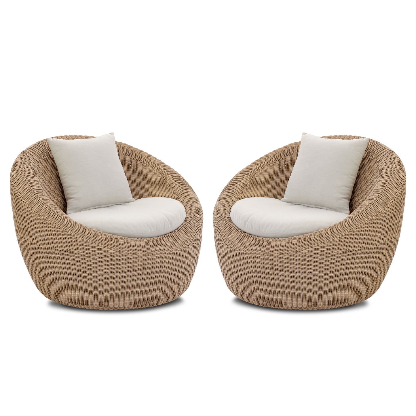 Nest Outdoor Lounge Chair | Sand | Set of 2