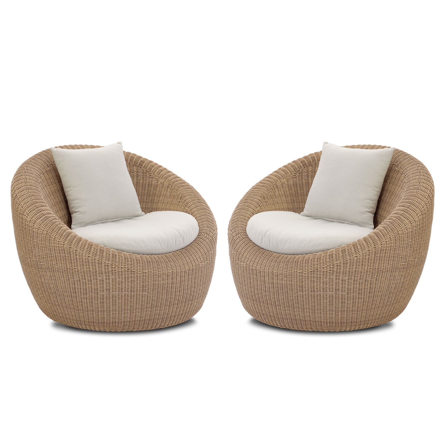 Nest Outdoor Lounge Chair | Sand | Set of 2 