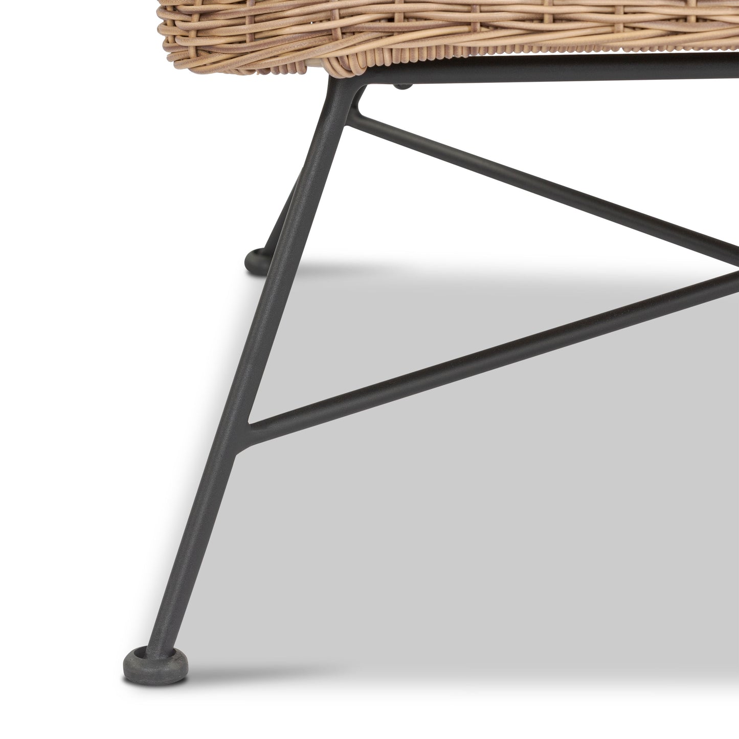 Ponza Indoor / Outdoor Lounge Chair | Medium Grey | Set of 2