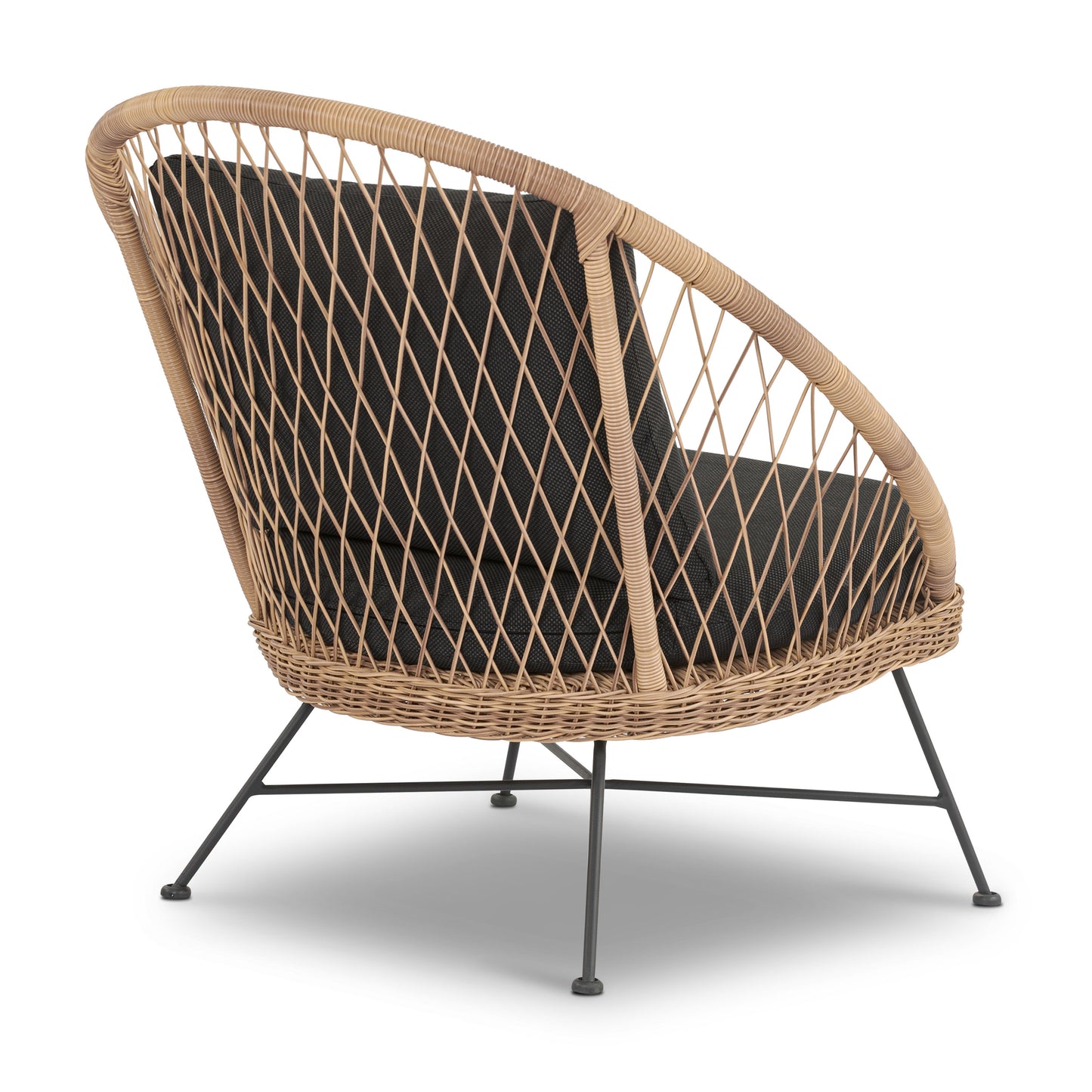 Ponza Indoor / Outdoor Lounge Chair | Medium Grey | Set of 2
