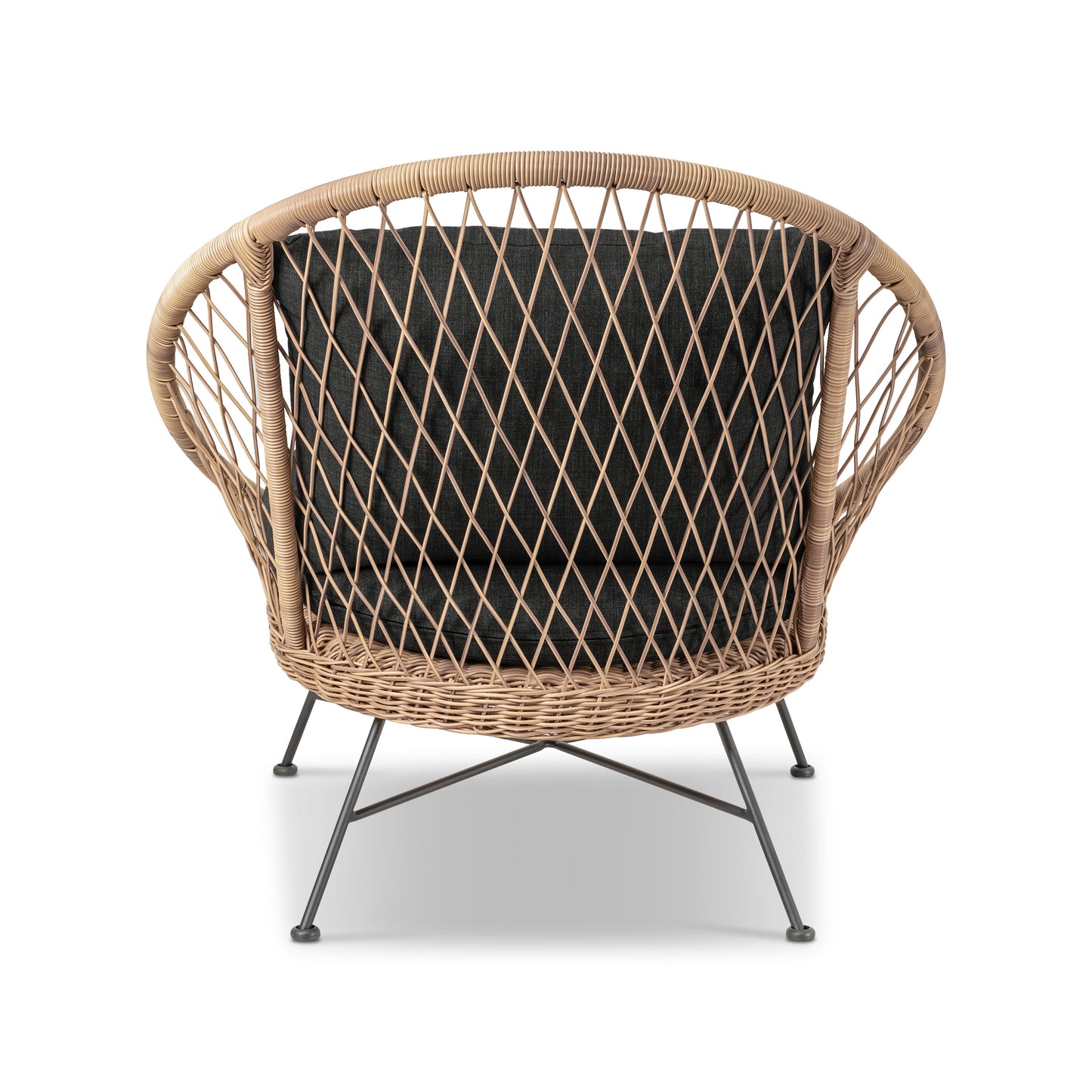 Ponza Indoor / Outdoor Lounge Chair | Medium Grey | Set of 2