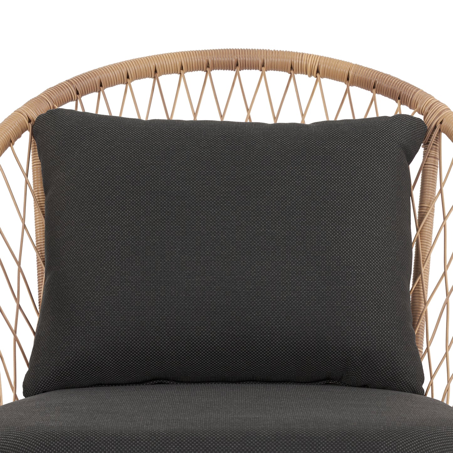 Ponza Indoor / Outdoor Lounge Chair | Medium Grey | Set of 2