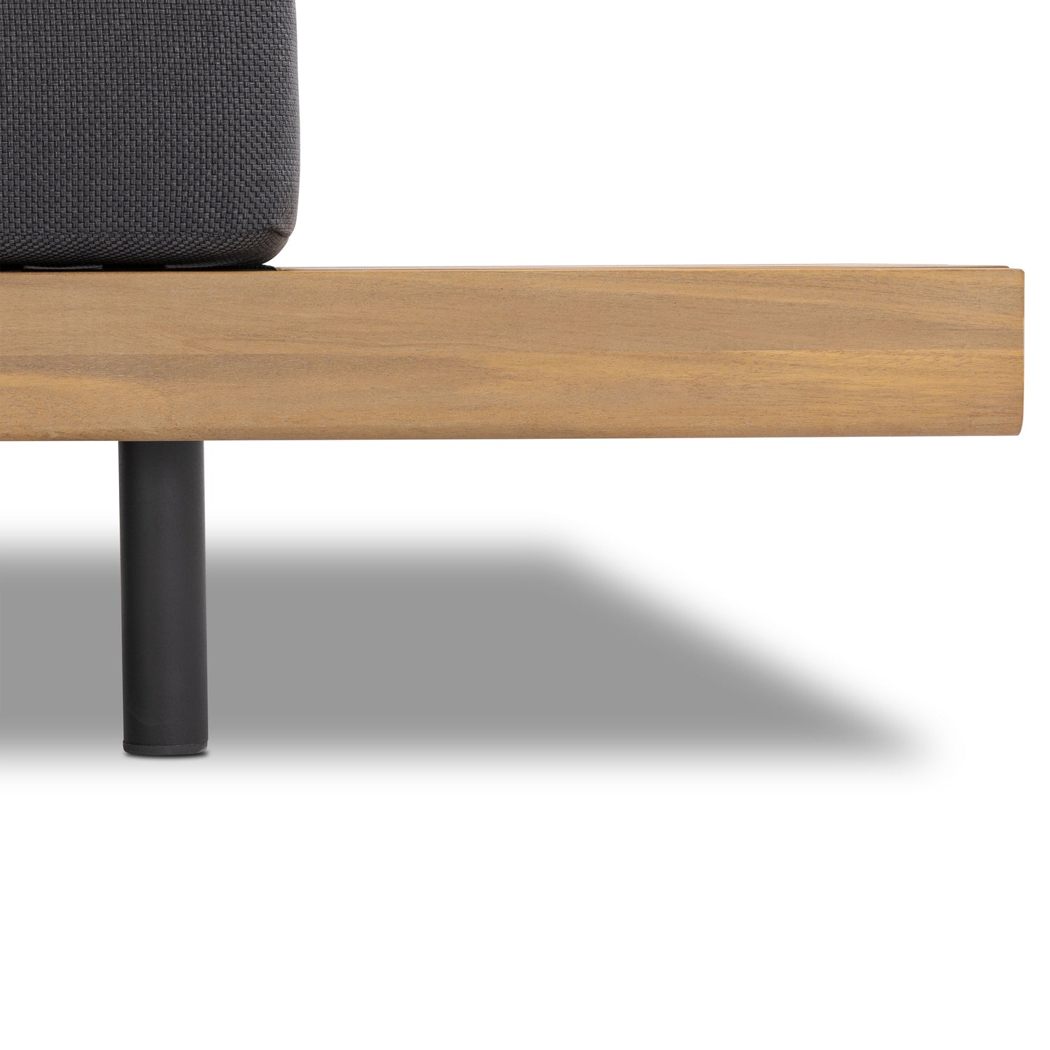 Lobos Outdoor Corner Sectional with Coffee Table | Medium Grey 