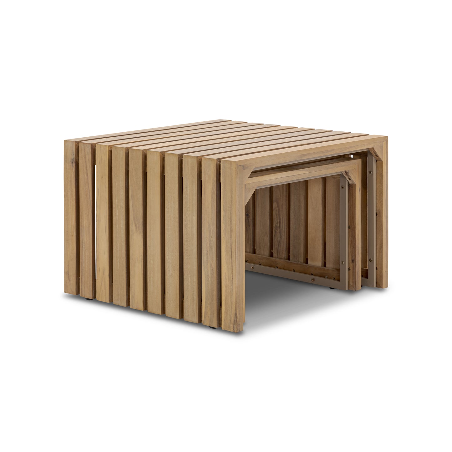 Lobos Outdoor Corner Sectional with Coffee Table | Medium Grey