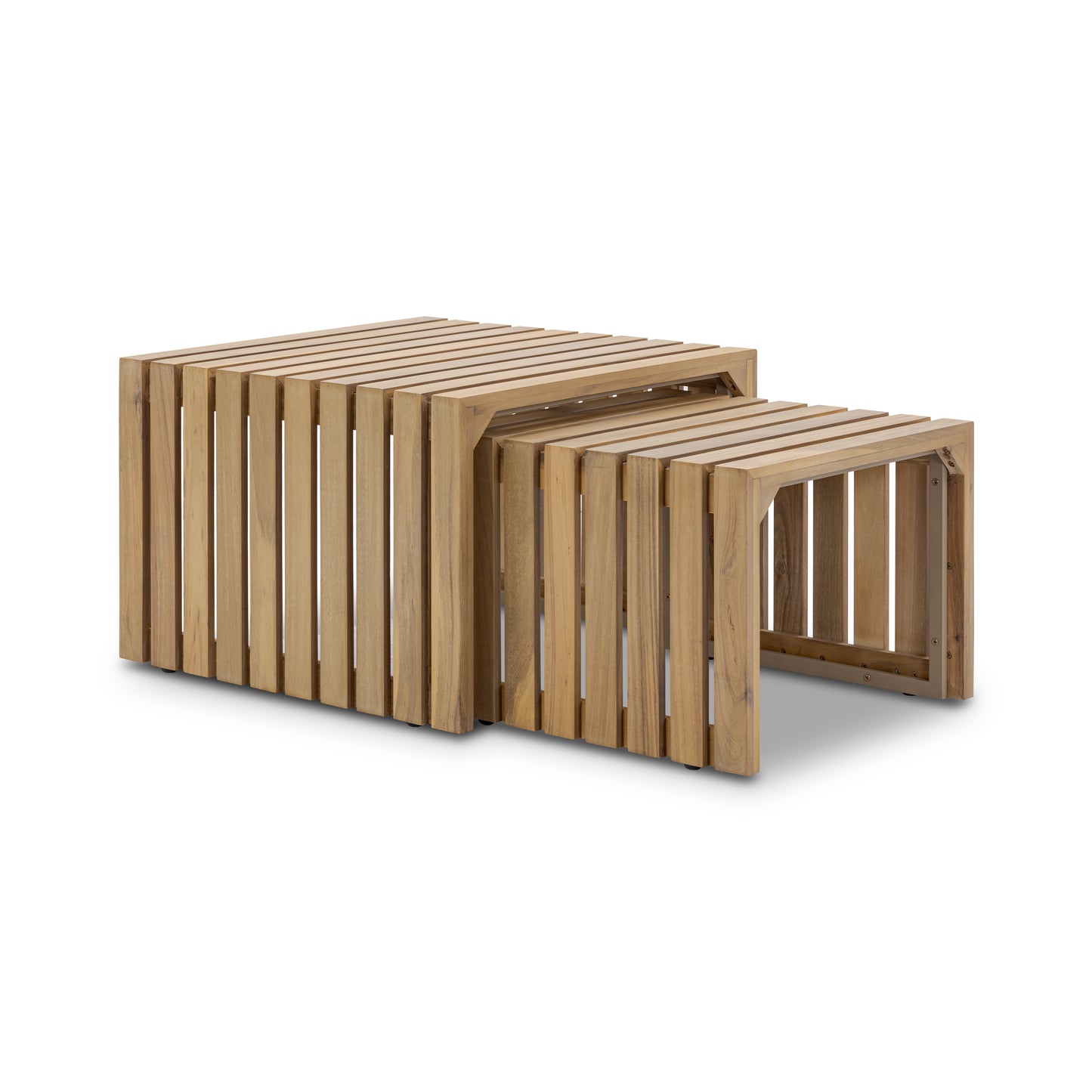 Lobos Outdoor Corner Sectional with Coffee Table | Medium Grey