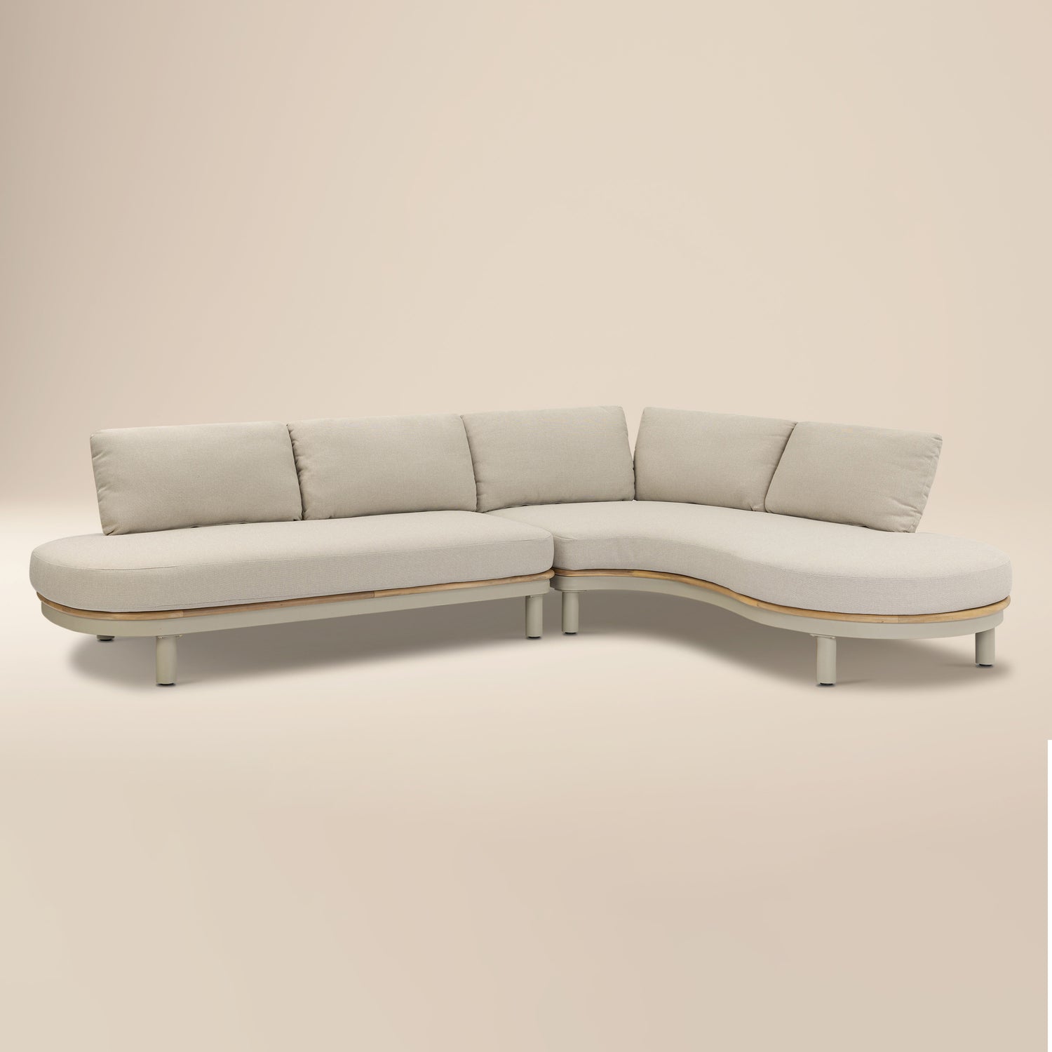 Isola Outdoor Sectional | Stone 