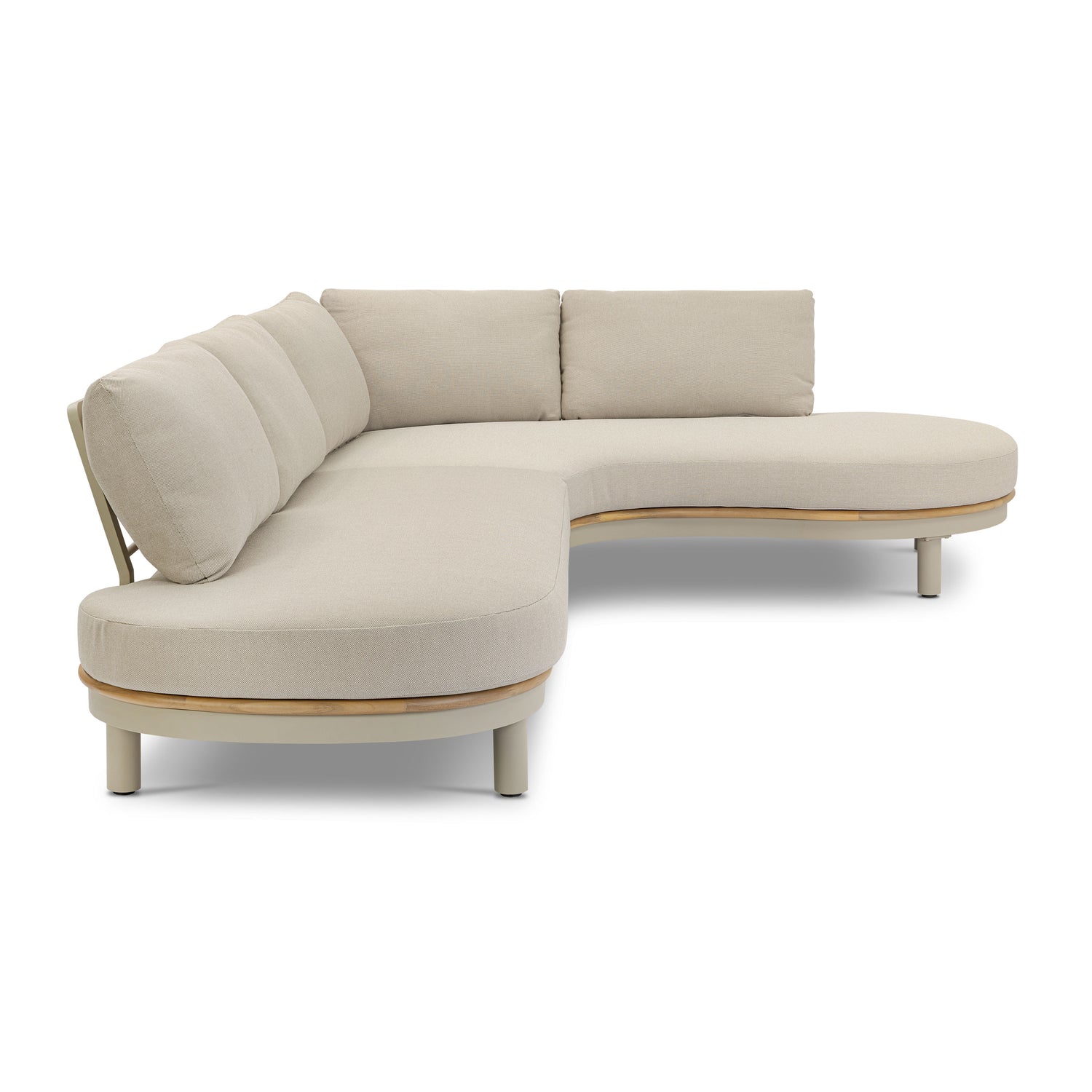 Isola Outdoor Sectional | Stone 