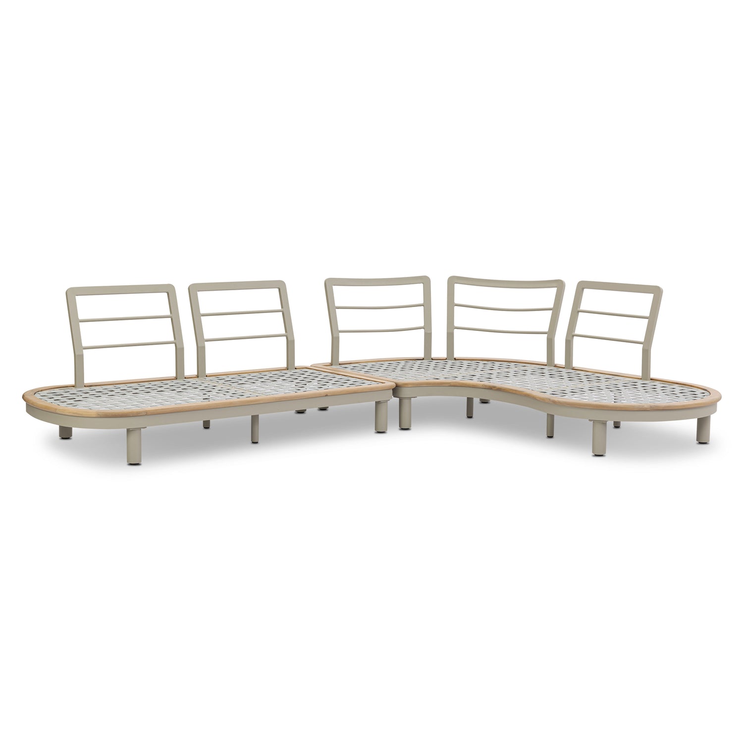 Isola Outdoor Sectional | Stone 